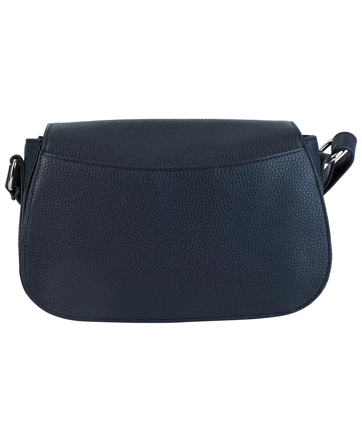 Кожаная сумочка через плечо Isabella от Mancini с галькой через плечо