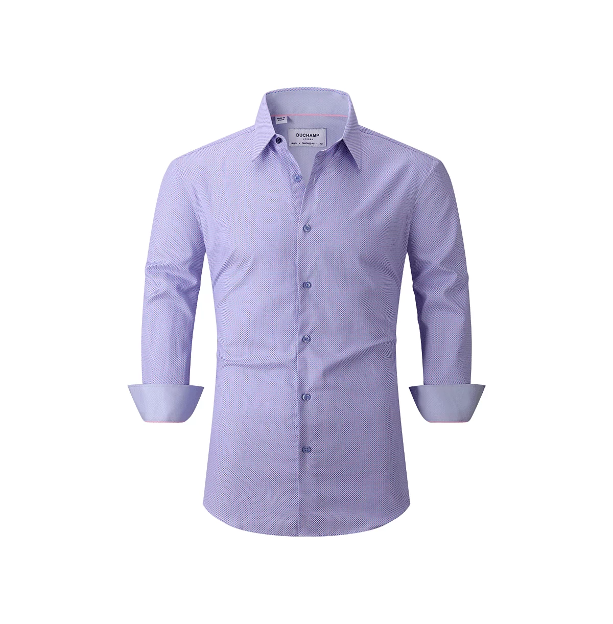 Фактурная рубашка в горошек от Duchamp London 23790₽