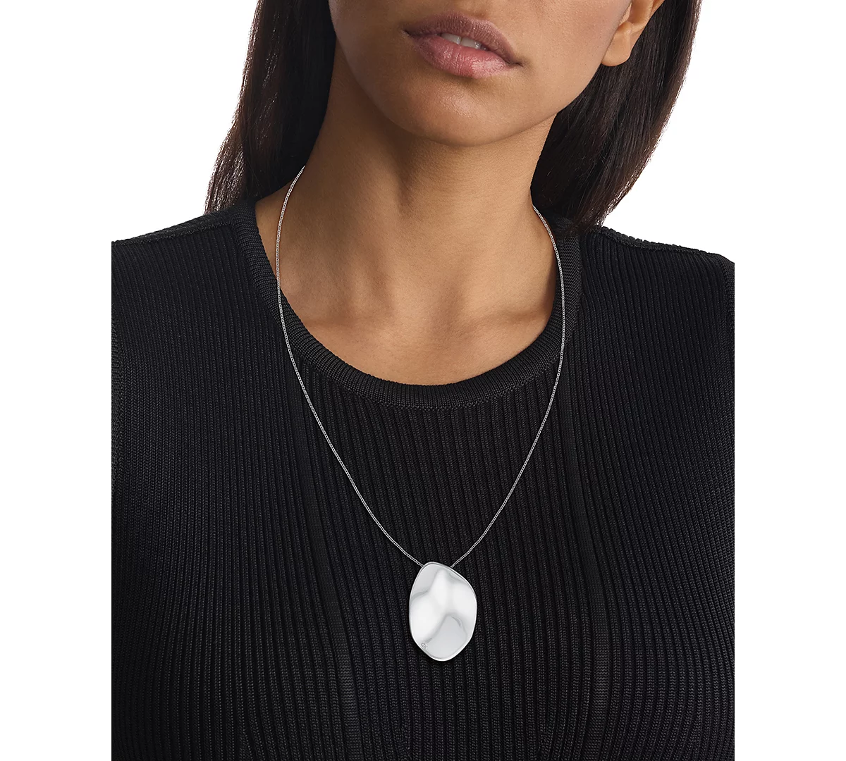 Колье с регулируемой подвеской из нержавеющей стали Calvin Klein Structural 24 15190₽