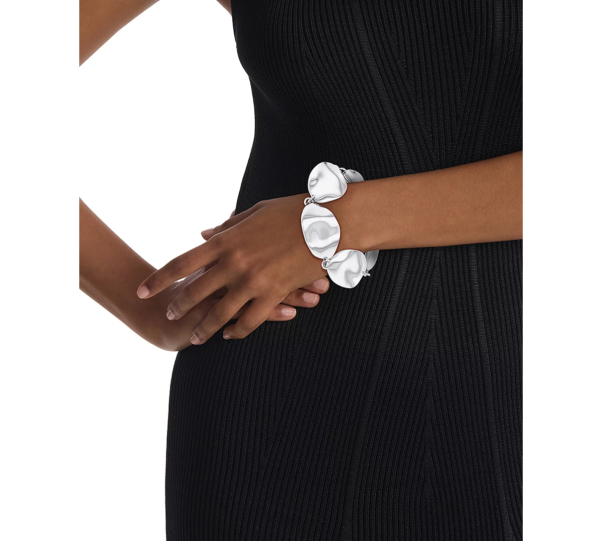 Структурный гибкий браслет Calvin Klein из нержавеющей стали 18990₽