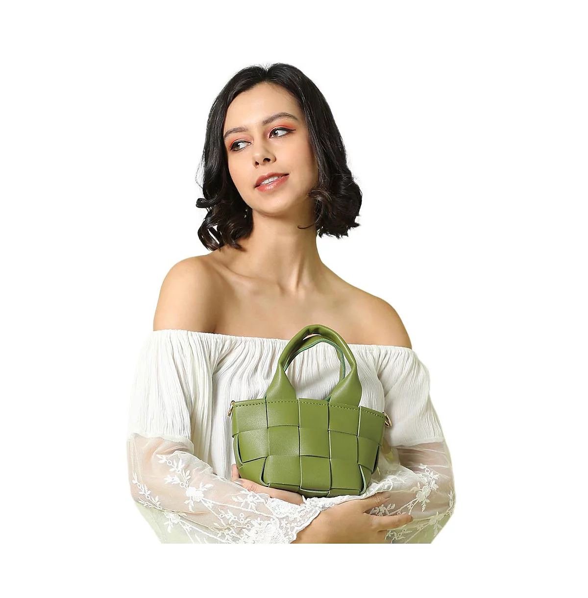 Женская сумка-ведро с перекрытием от Haute Sauce 10890₽