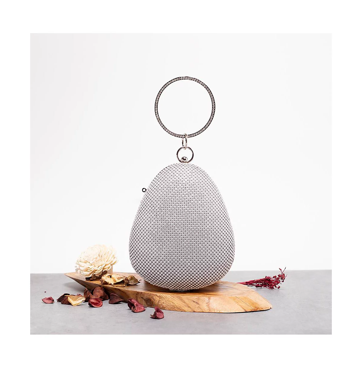 Женская сумочка-клатч с блестками от Haute Sauce