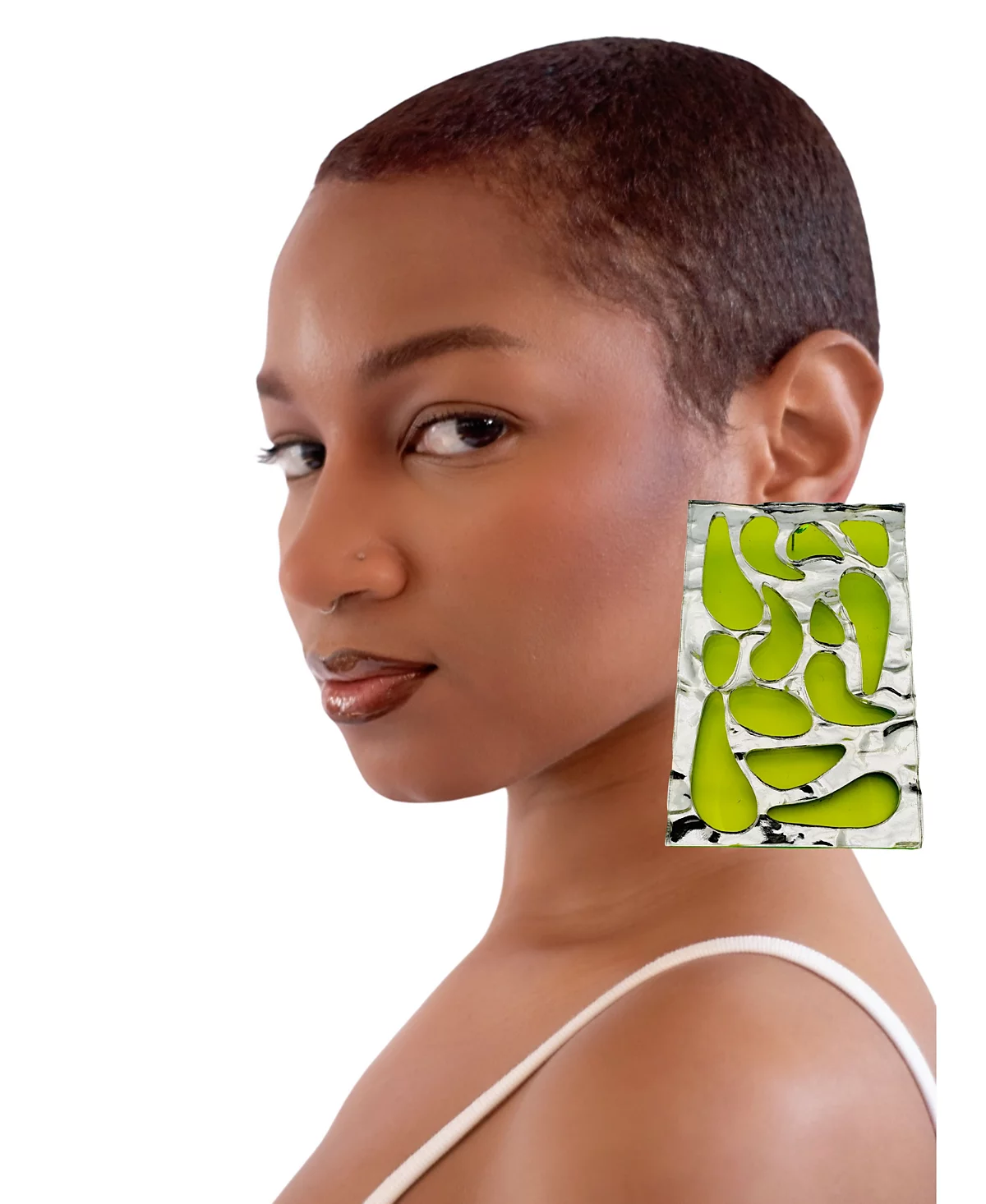 Шикарные дизайнерские заклепки с геометрическими вырезами