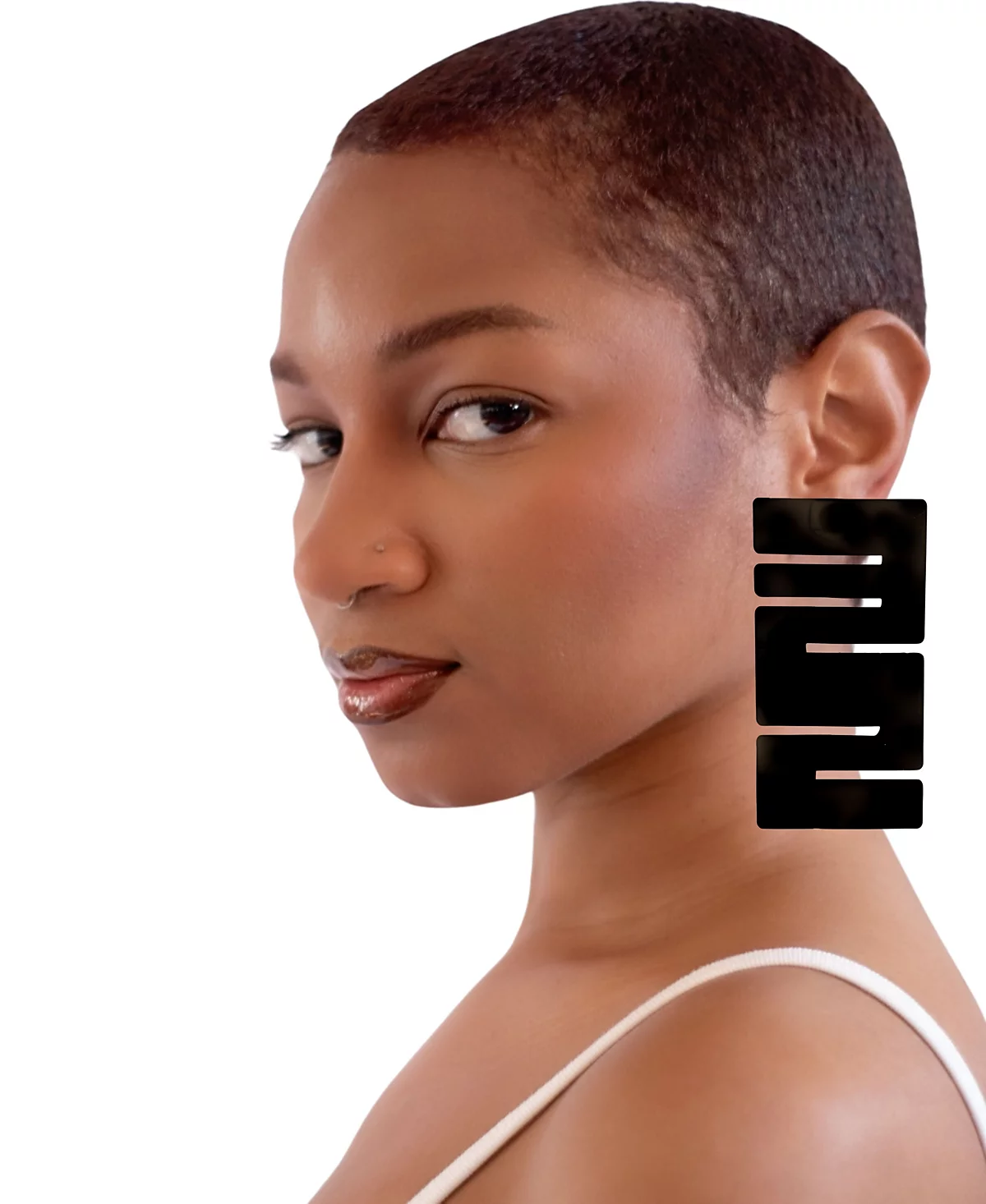 Шикарные дизайнерские геометрические серьги-гвоздики