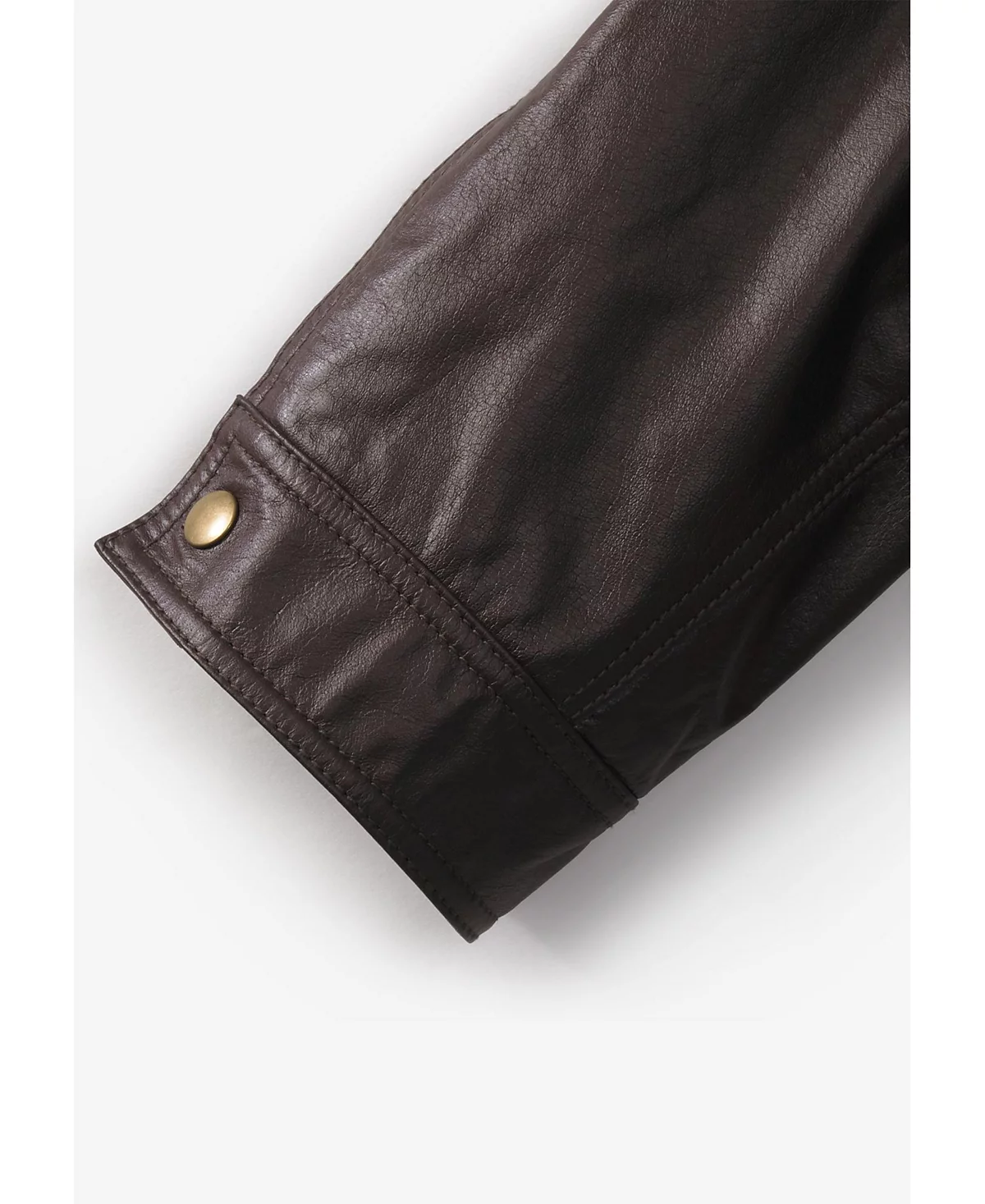 Кожаная куртка-бомбер KingSize Big - Tall из натуральной кожи 50690₽