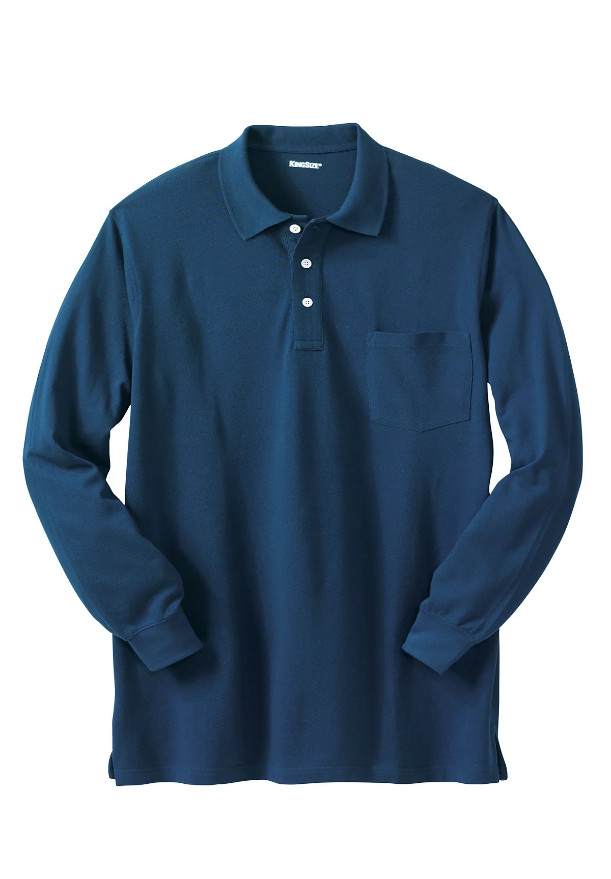 Поло из пике KingSize Big - Tall с удлиненным рукавом и без усадки 6690₽
