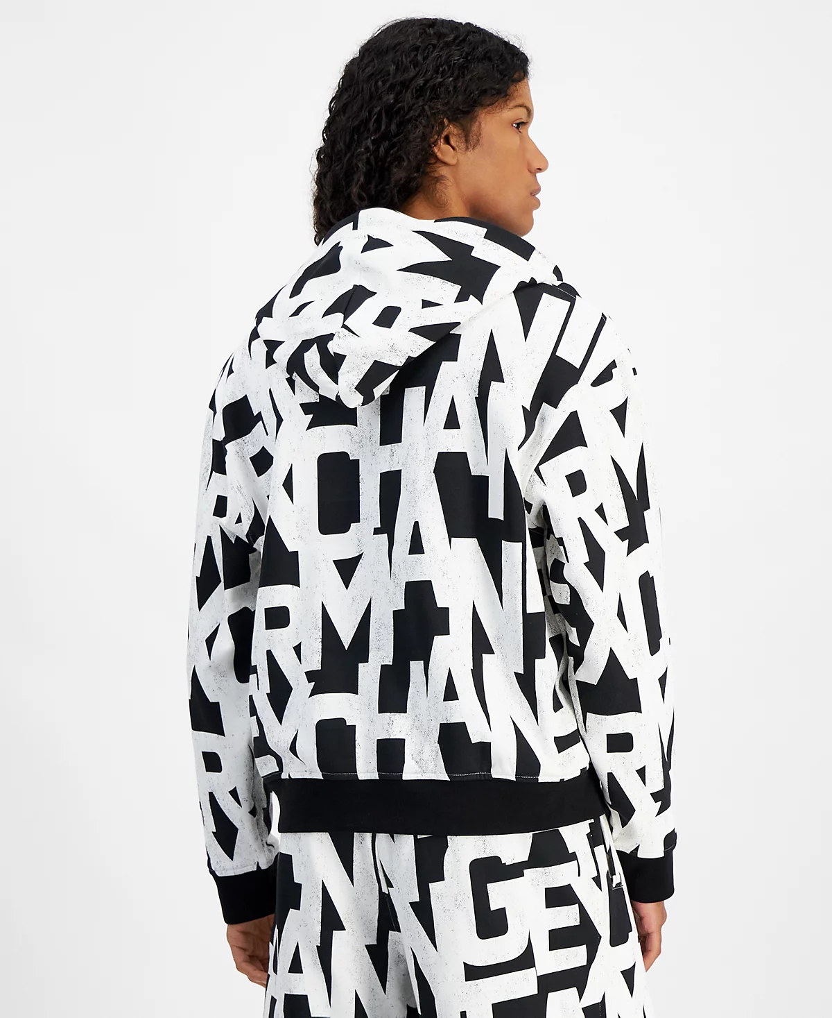 Мужская толстовка AX Armani Exchange с длинным рукавом и принтом логотипа 17090₽