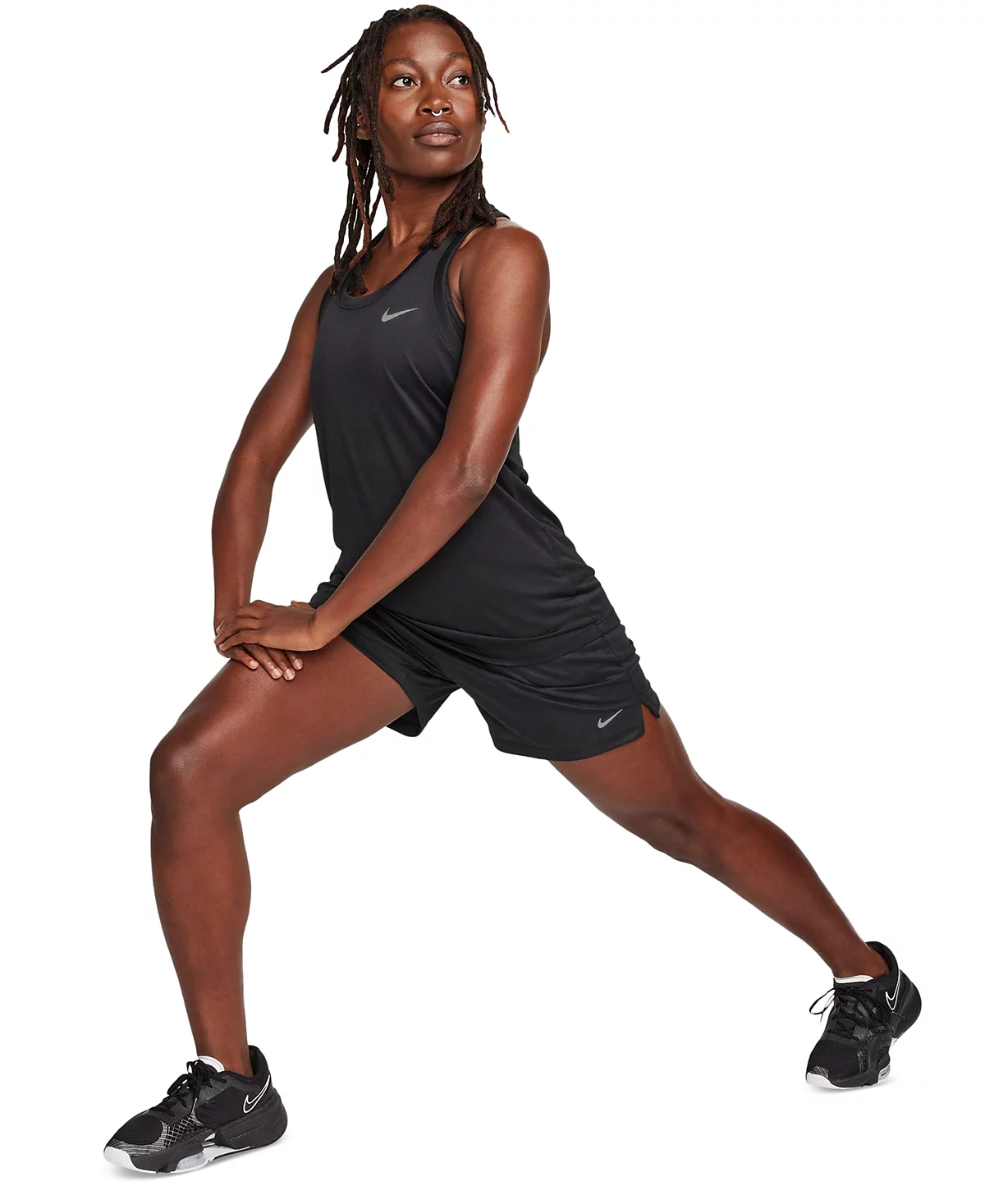 Женские шорты для фитнеса средней посадки Dri-FIT от Nike Attack