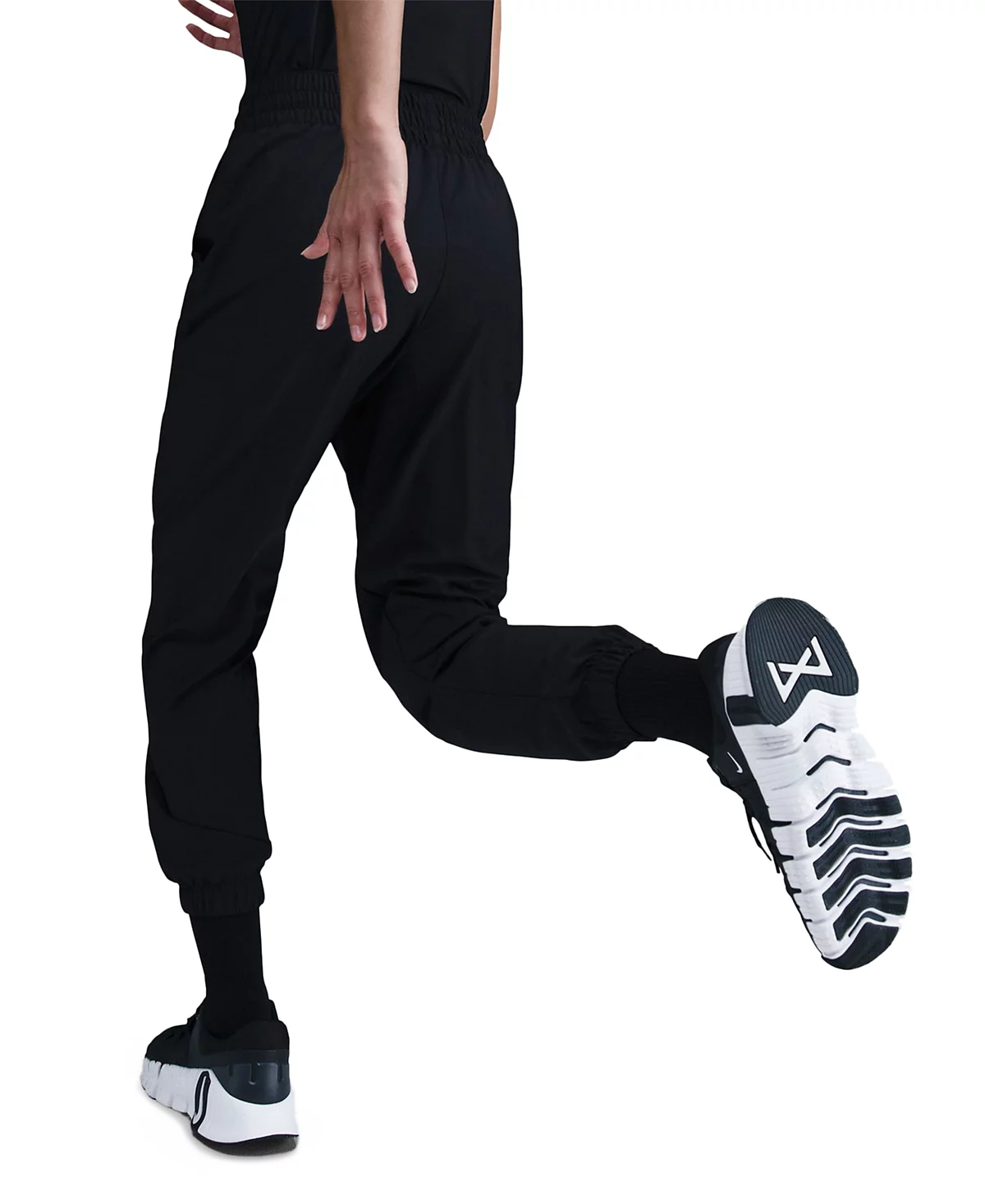 Женские тканые джоггеры Nike One Dri-FIT с высокой посадкой 7/8 для бега трусцой 