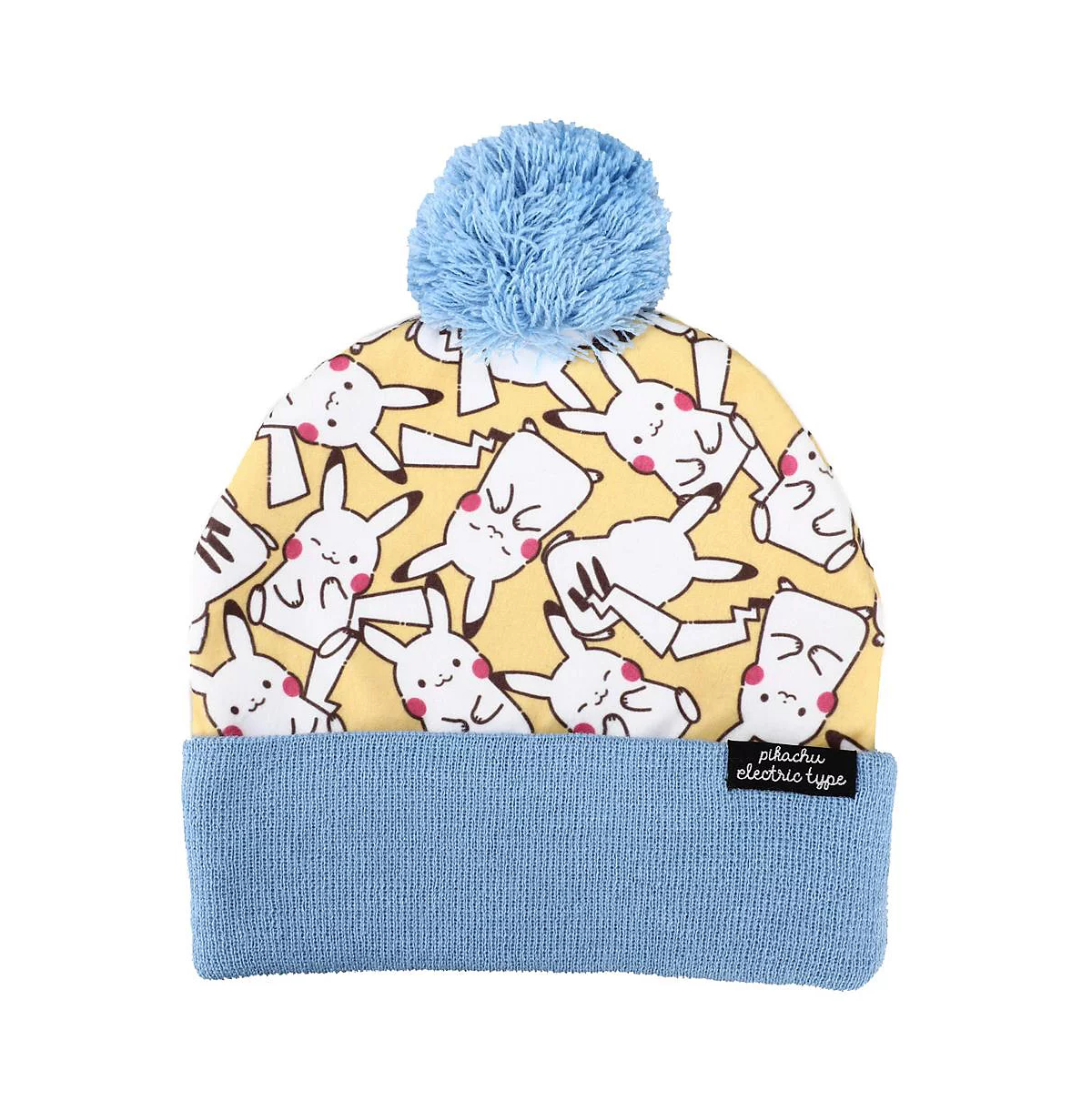 Мужская вязаная шапочка Pokemons Pikachu AOP 2490₽