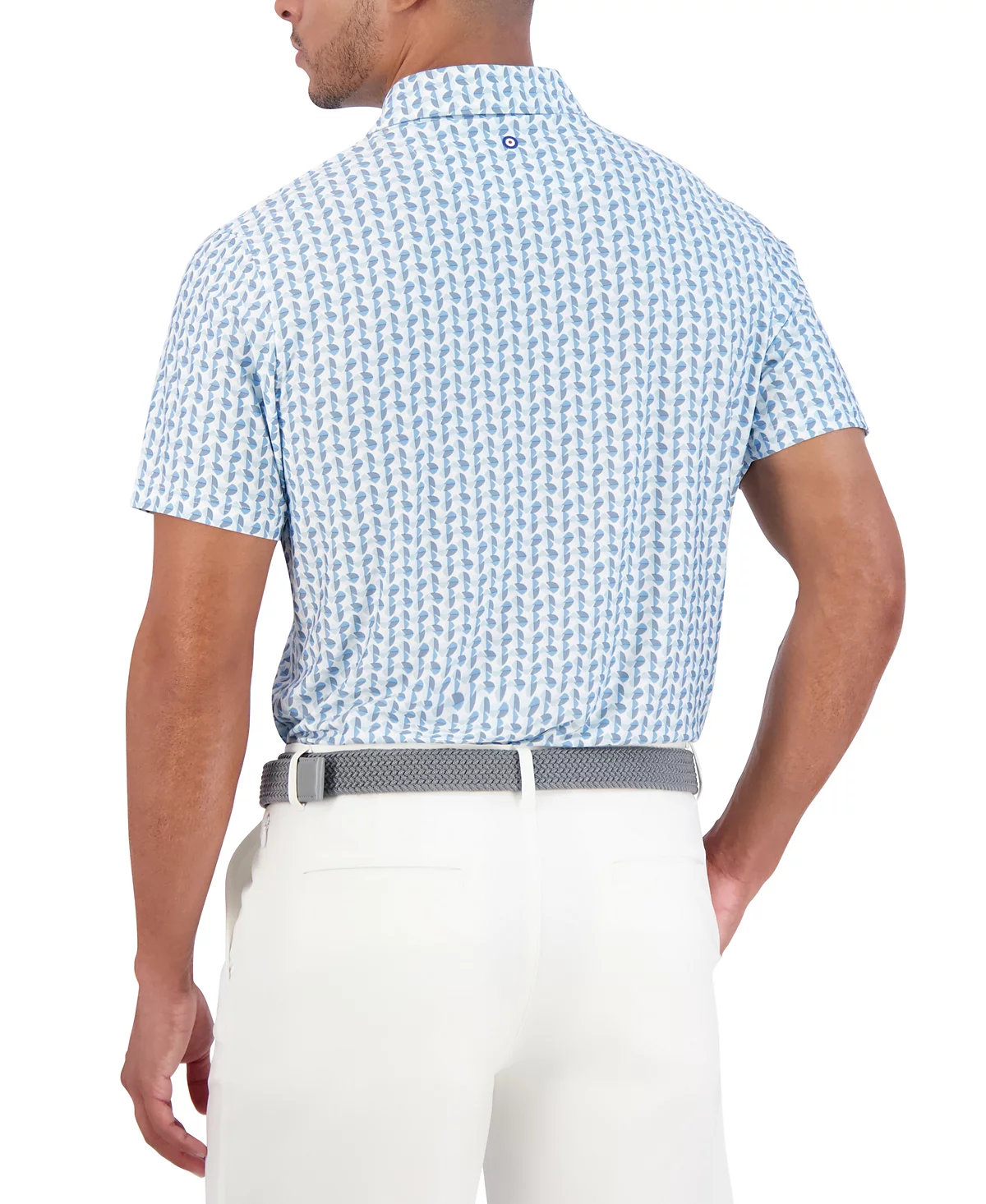 Спортивное поло из трикотажа Ben Sherman Bauhaus Geo Tech спортивного покроя 14990₽