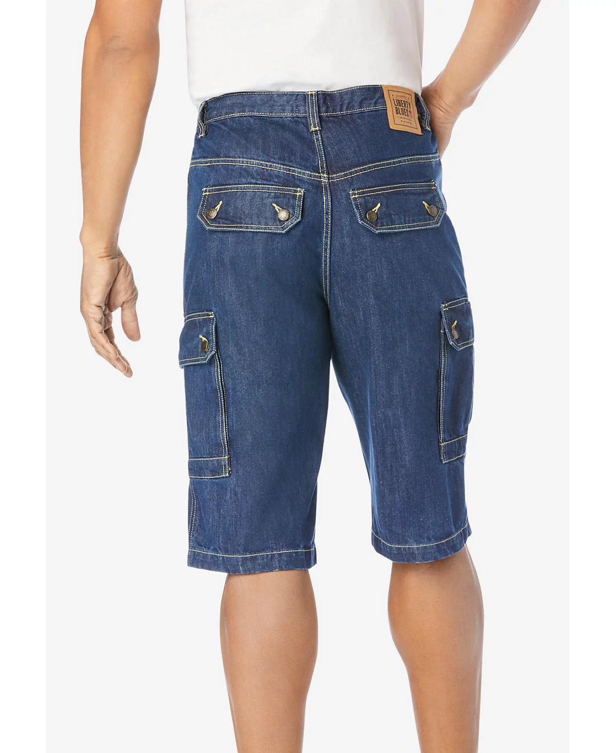 Джинсовые шорты-карго Liberty Blues Big - Tall от KingSize
