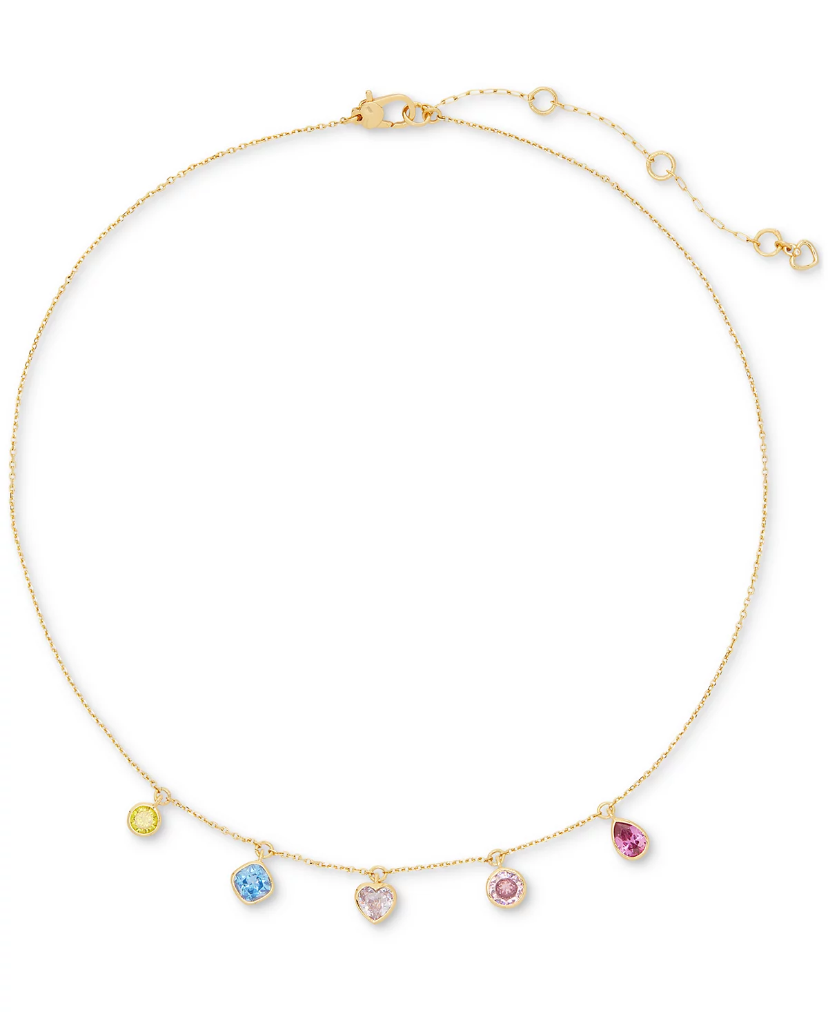 kate spade new york Bubbly Bezel Frontal Necklace 16 3 extender 11190₽