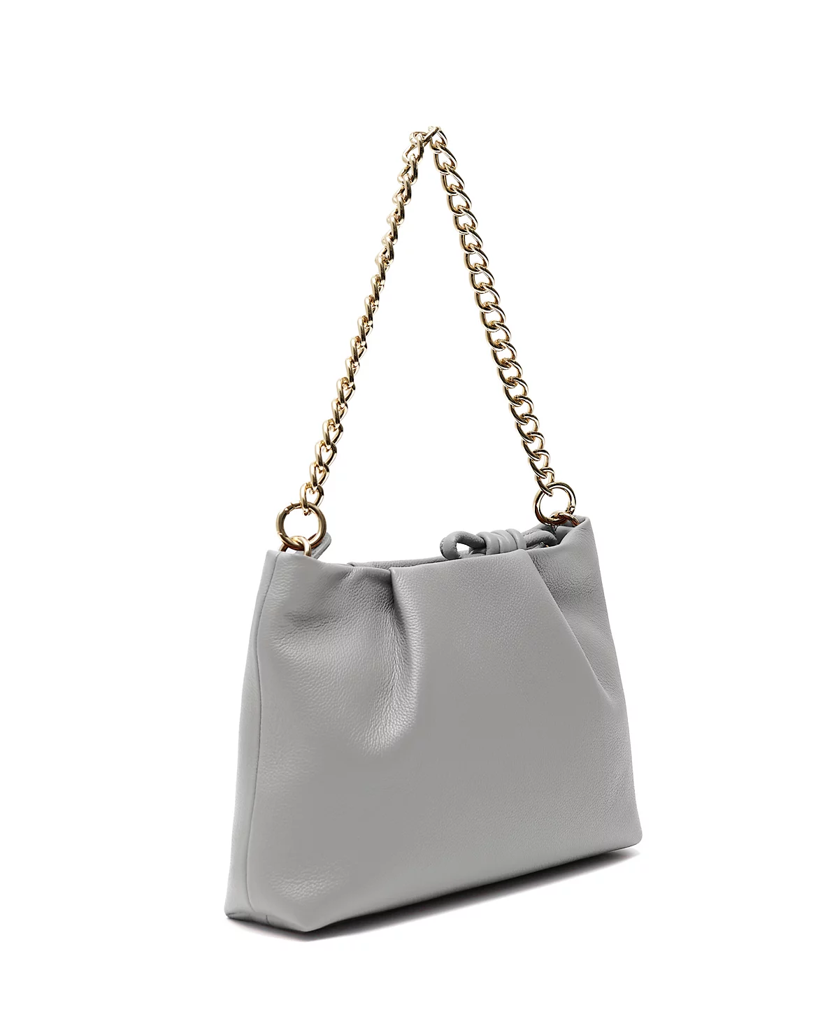 Esin Akan Midi Mayfair Leather Clutch Crossbody Bag