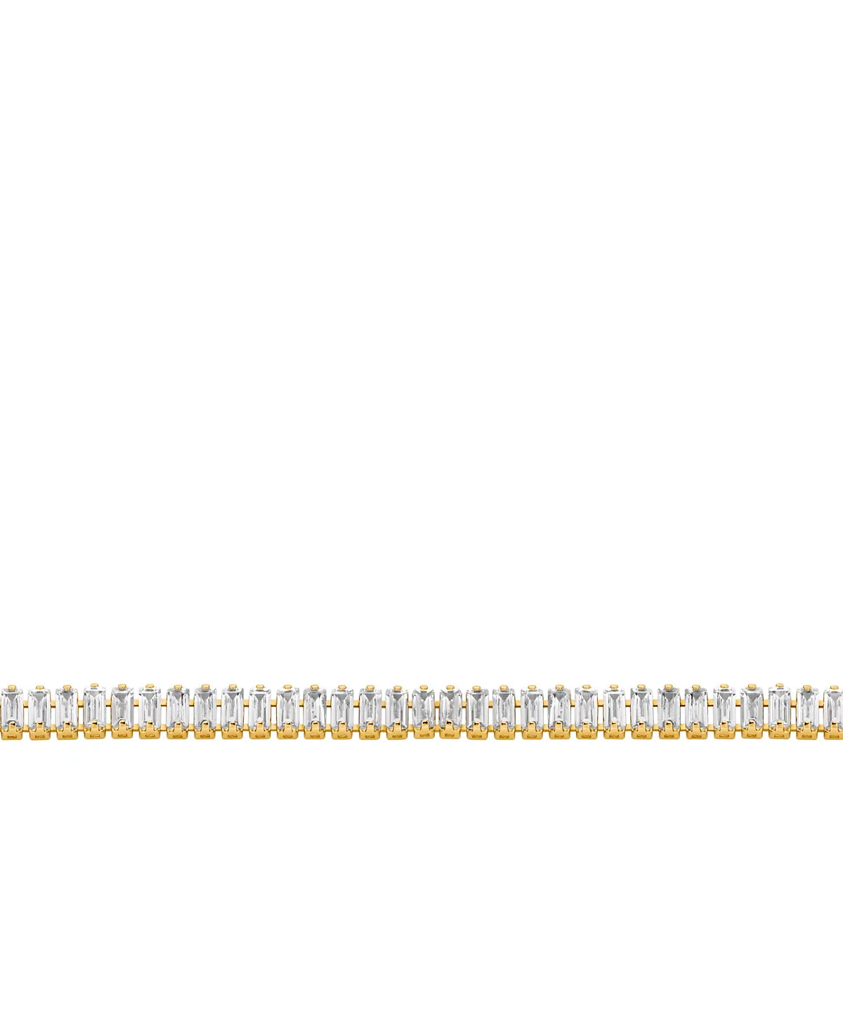 Michael Kors 14K Gold-Plated Brass Tennis Bracelet 28590₽