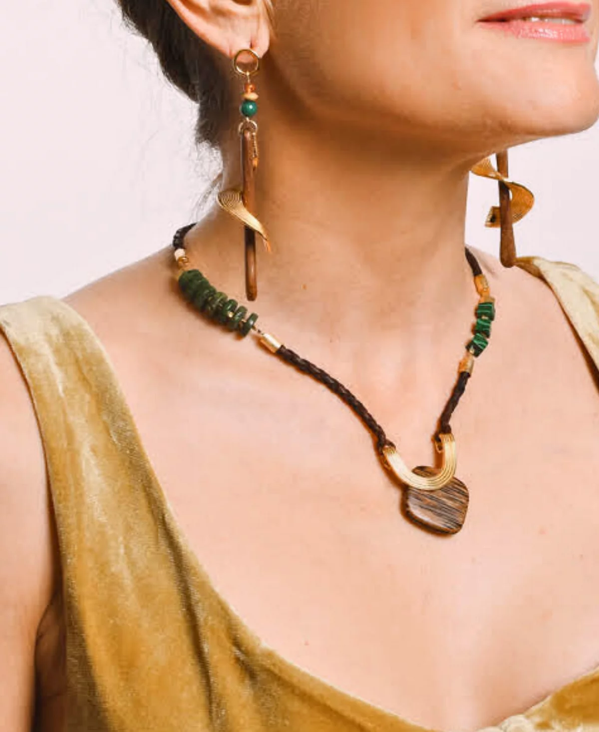 Nectar Nectar New York 18K Gold Plated Orzah Multi Chain Necklace 65690₽