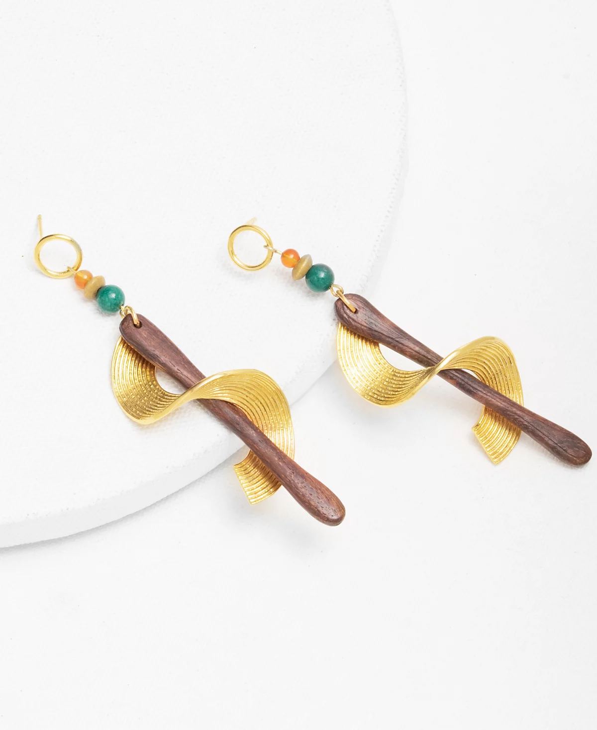 Nectar Nectar New York 18K Gold Plated Issi Dangle Earrings 54190₽