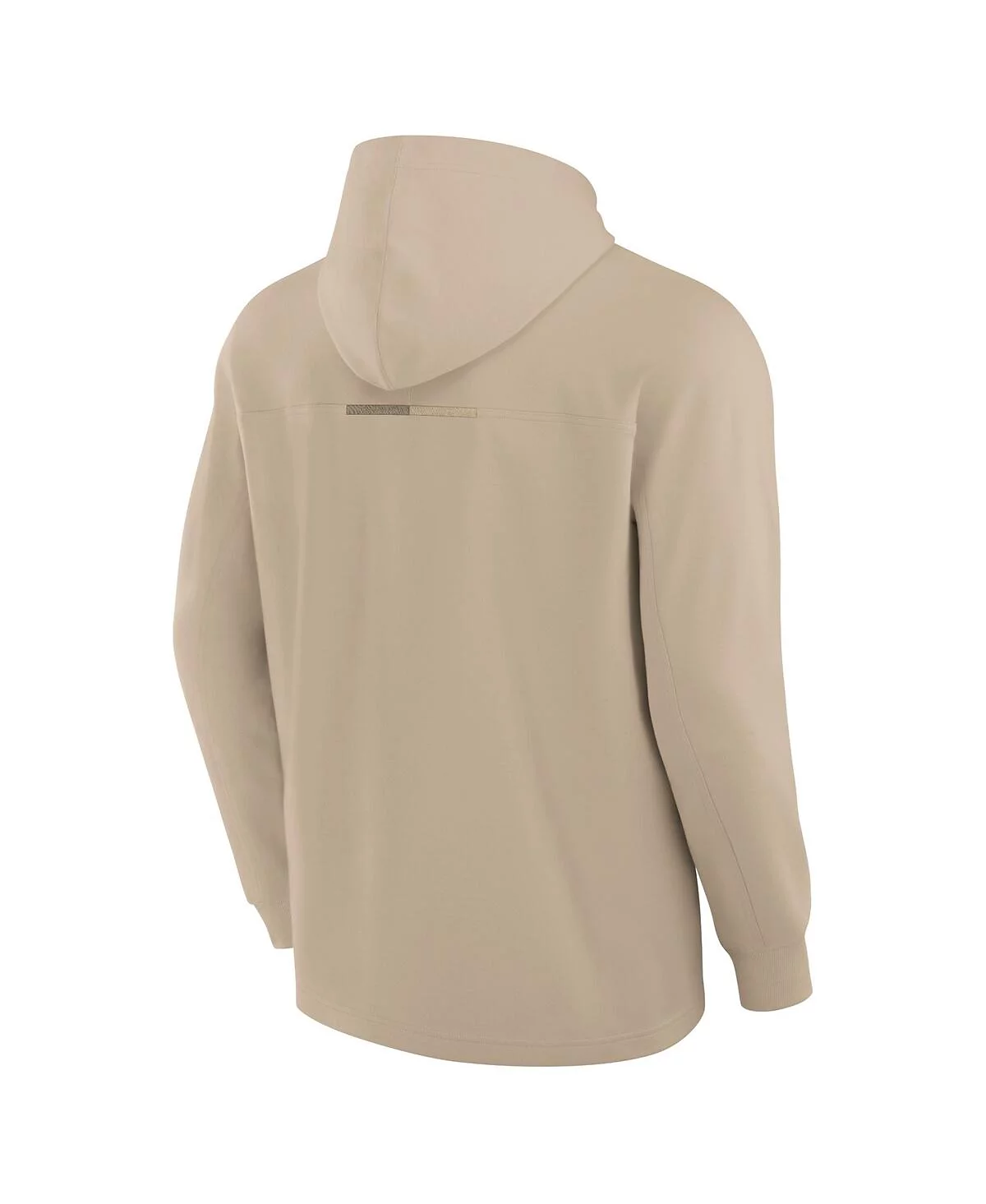 Фирменная мужская толстовка с капюшоном Fanatics цвета хаки Boston Red Sox Elements из легкого флиса 10690₽