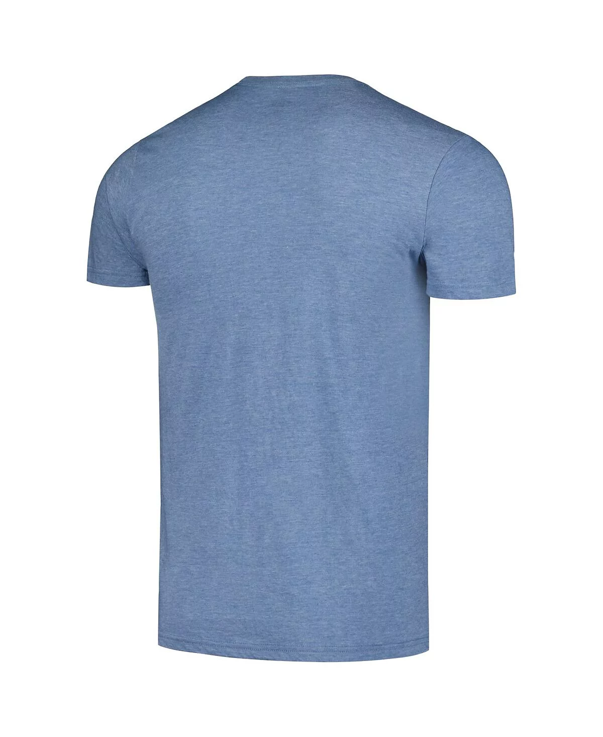 Мужская и женская футболка American Classics Heather Blue Anchorman Stay с классическим графическим рисунком