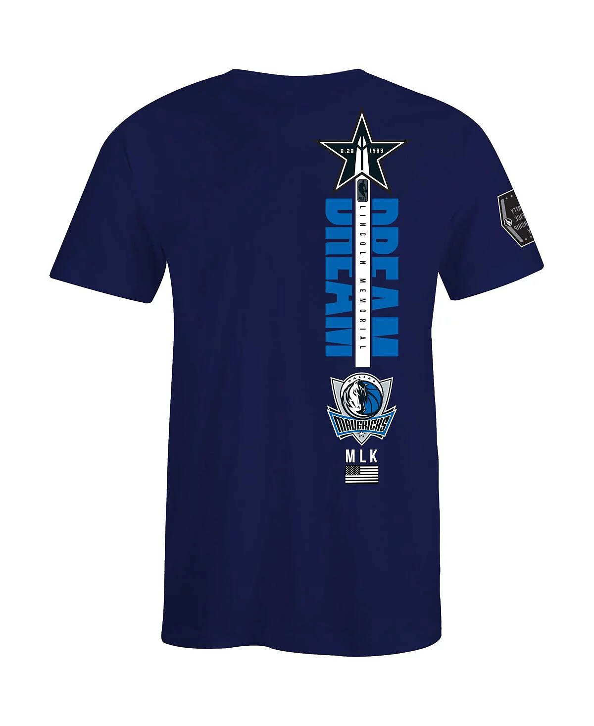 Футболка Royal Dallas Mavericks из мужской и женской коллекции FISLL x Black History