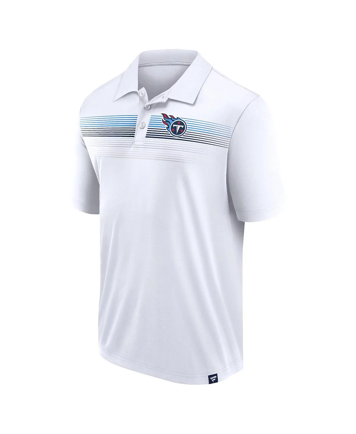Мужское белое сублимированное поло Fanatics Tennessee Titans Big Tall 9890₽
