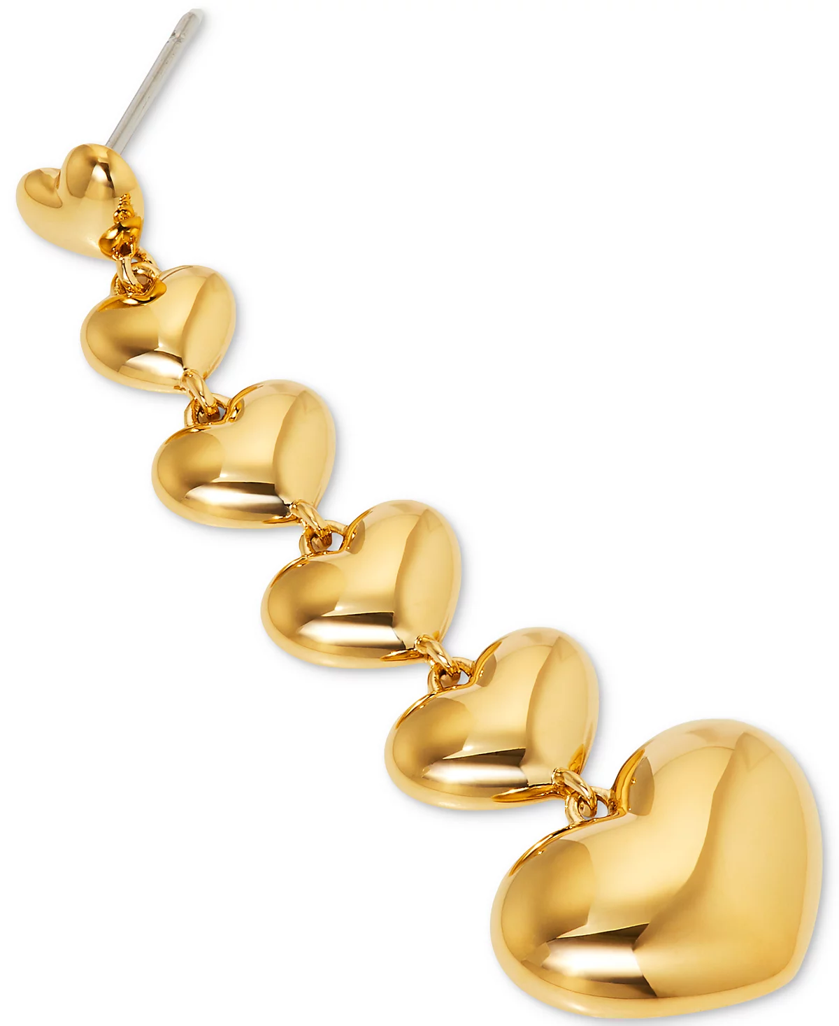 AJOA by Nadri 18k Gold-Plated Heart Linear Drop Earrings 8590₽
