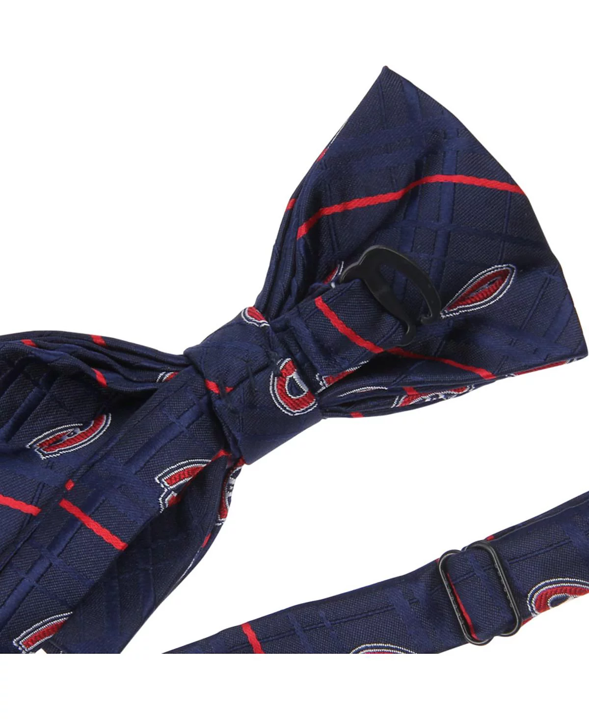 Eagles Wings Mens Navy Montreal Canadiens Oxford Bow Tie 3390₽