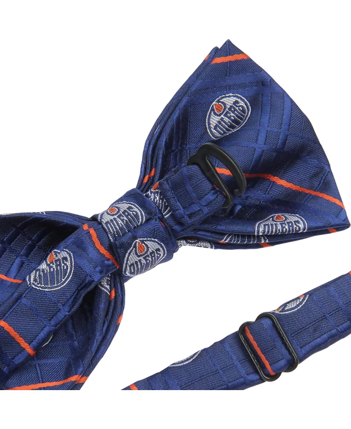 Eagles Wings Mens Navy Edmonton Oilers Oxford Bow Tie 3390₽