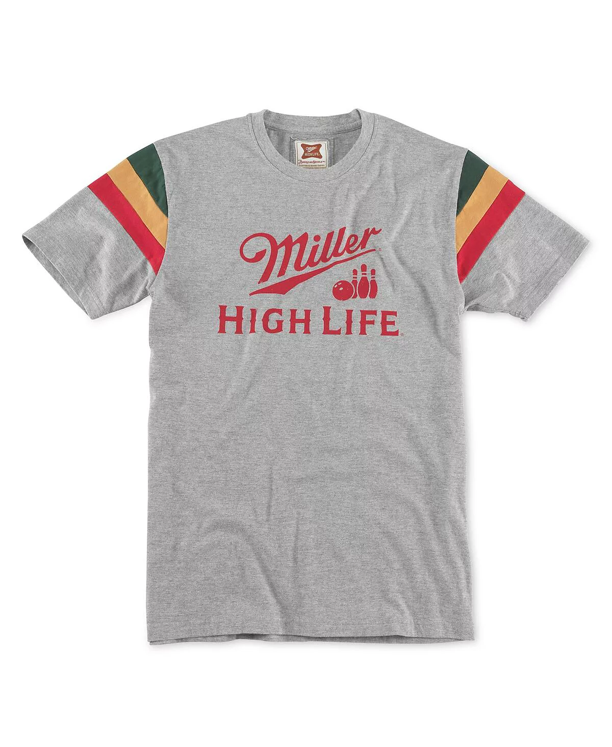 American Needle Mens and Womens Heather Gray Miller Sunset T-Shirt 7190₽