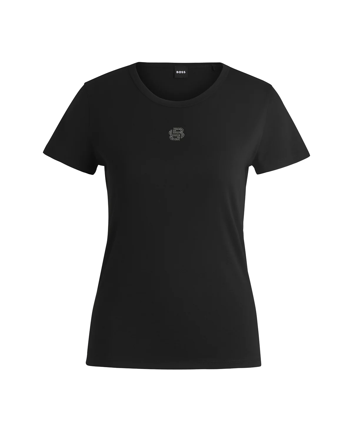 BOSS by Hugo Boss Womens Crystal-Embellished Monogram T-Shirt 12890₽