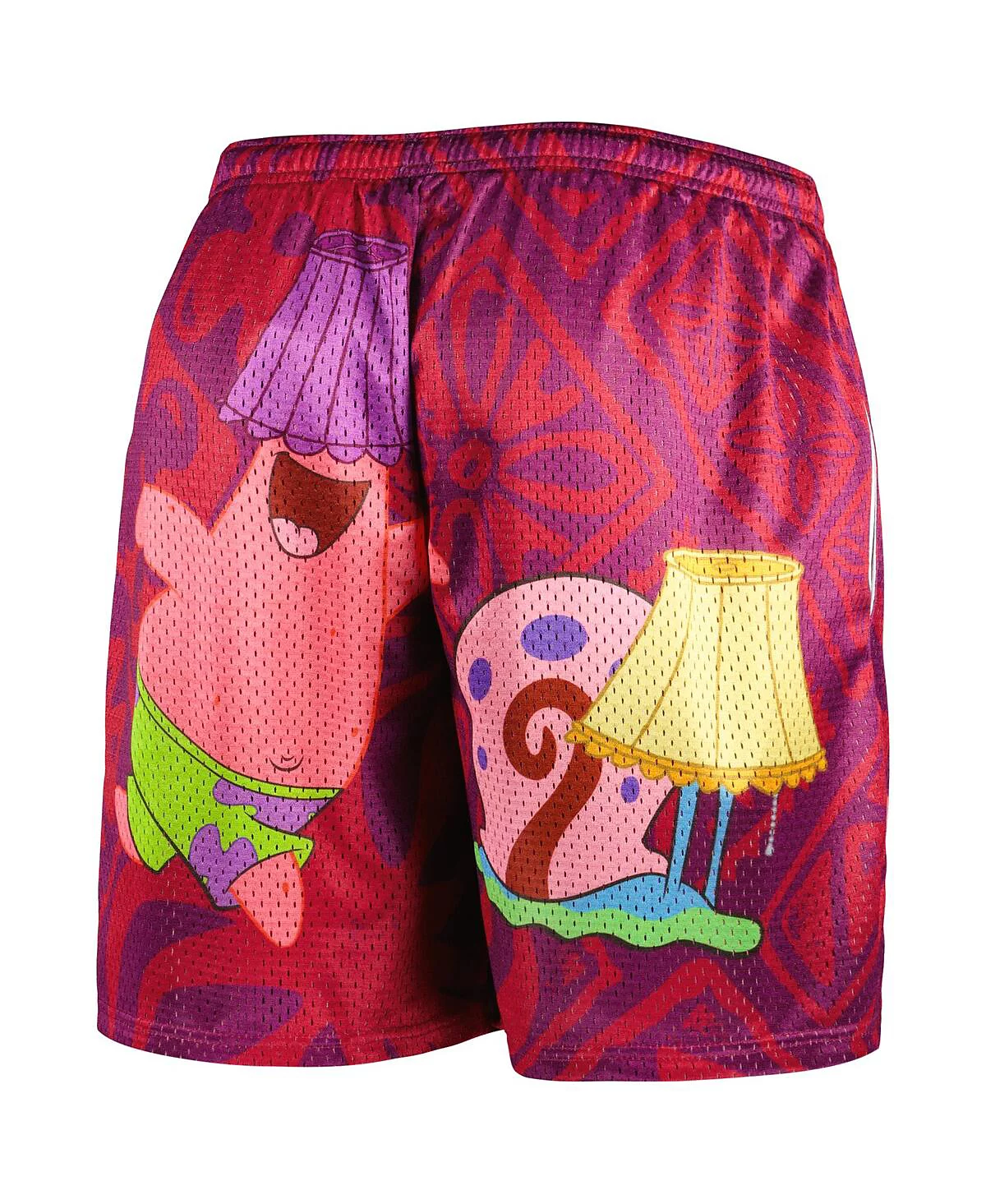 Chalk Line Mens Red SpongeBob SquarePants Shorts 10490₽