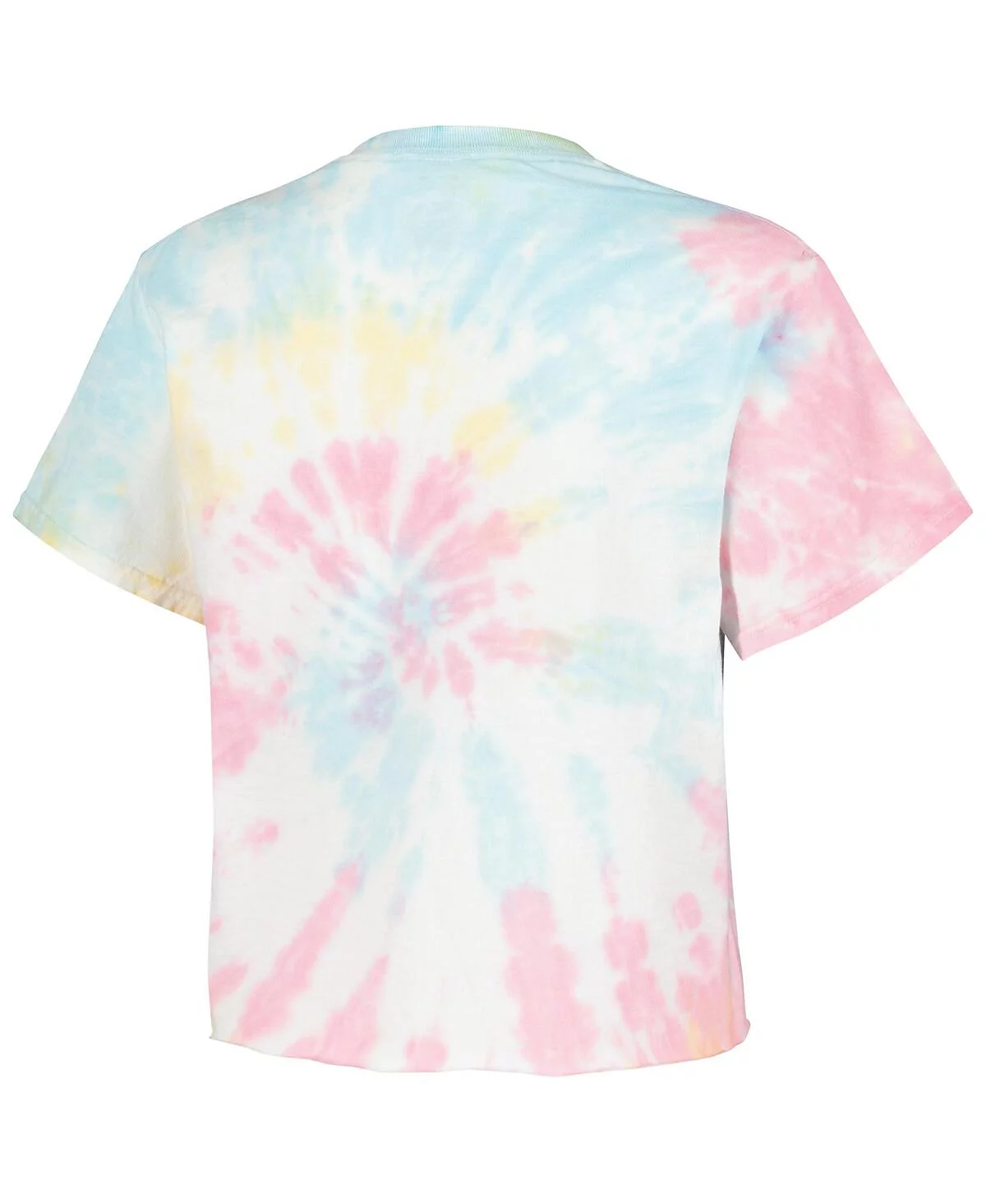 Mad Engine Men's and Women's Blue Disney Princess Dreams in Bloom Tie-Dye T-Shirt
