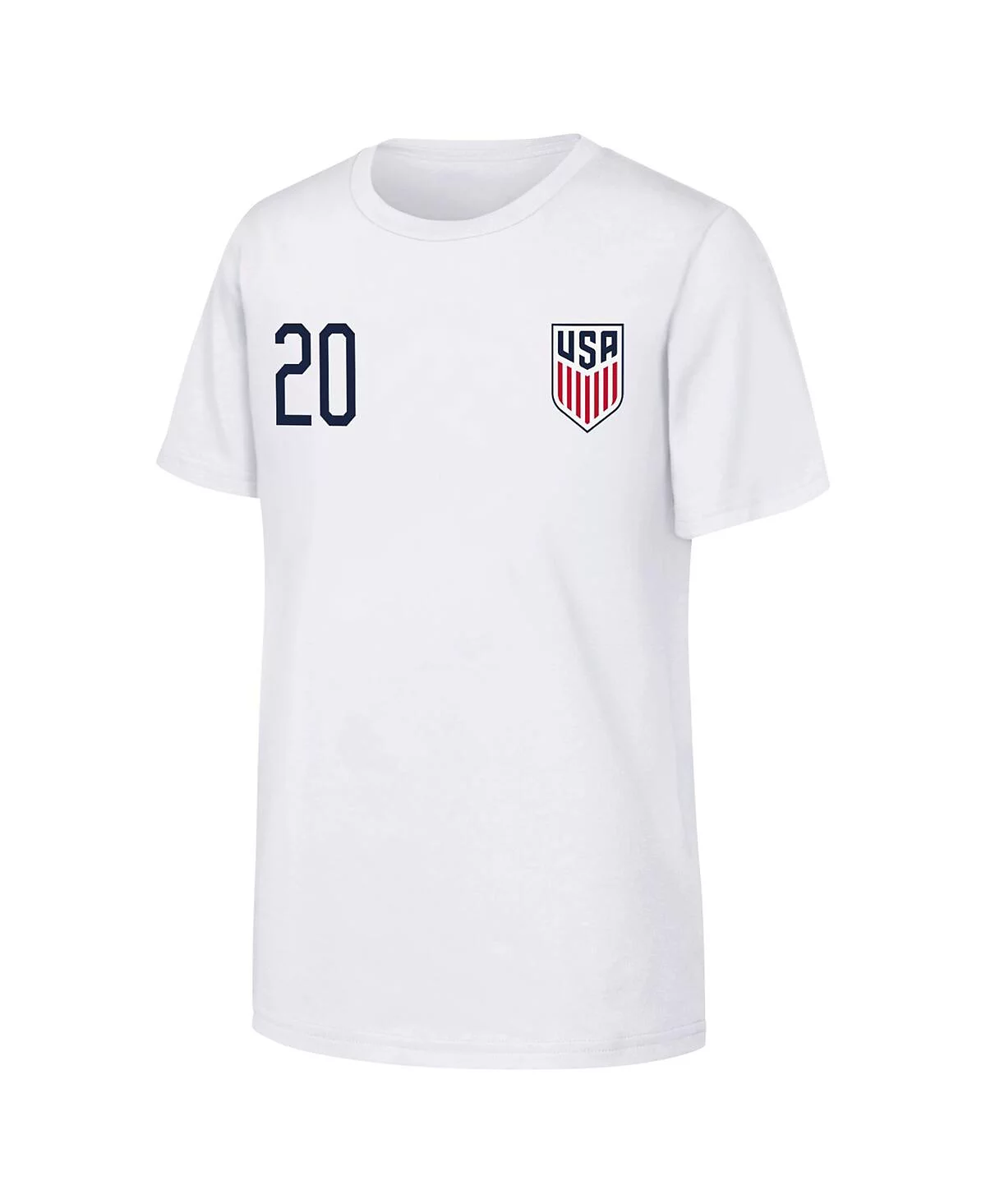 Outerstuff Men's Folarin Balogun White USMNT Name Number T-Shirt