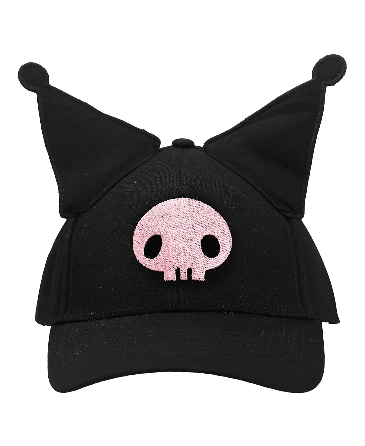 My Melody Kuromi Inspired Black Traditional Adjustable Cosplay Hat