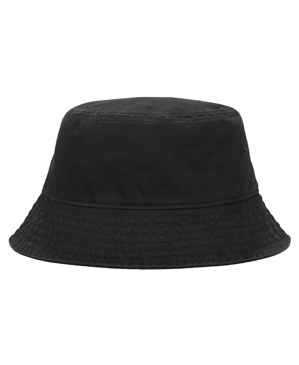 Generic Mens 2-Pack Black - White Washed 100 Cotton Bucket Hat Everyday Cotton Style Unisex Trendy Lightweight Outdoor Hot Fun Summer Beach Vacation Getaway Headwear 2190₽