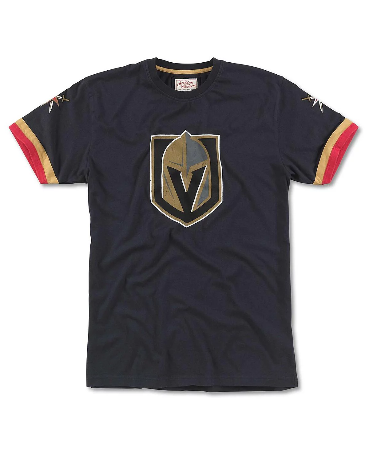 American Needle Mens Charcoal Vegas Golden Knights Remote Control T-Shirt 7590₽