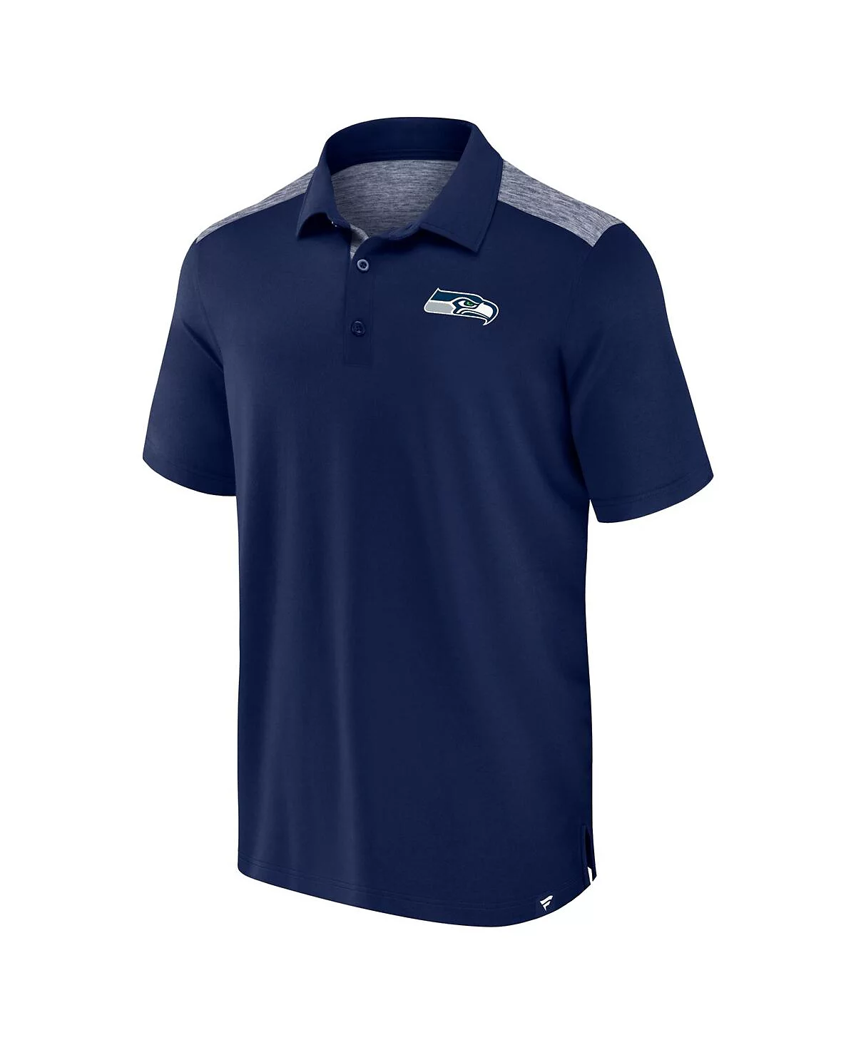 Fanatics Mens College Navy Seattle Seahawks Long Shot Polo Shirt 6890₽