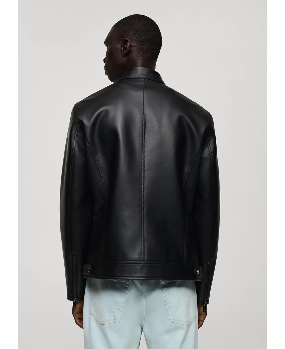 Mango Mens Slim-Fit Faux-Leather Jacket 17090₽