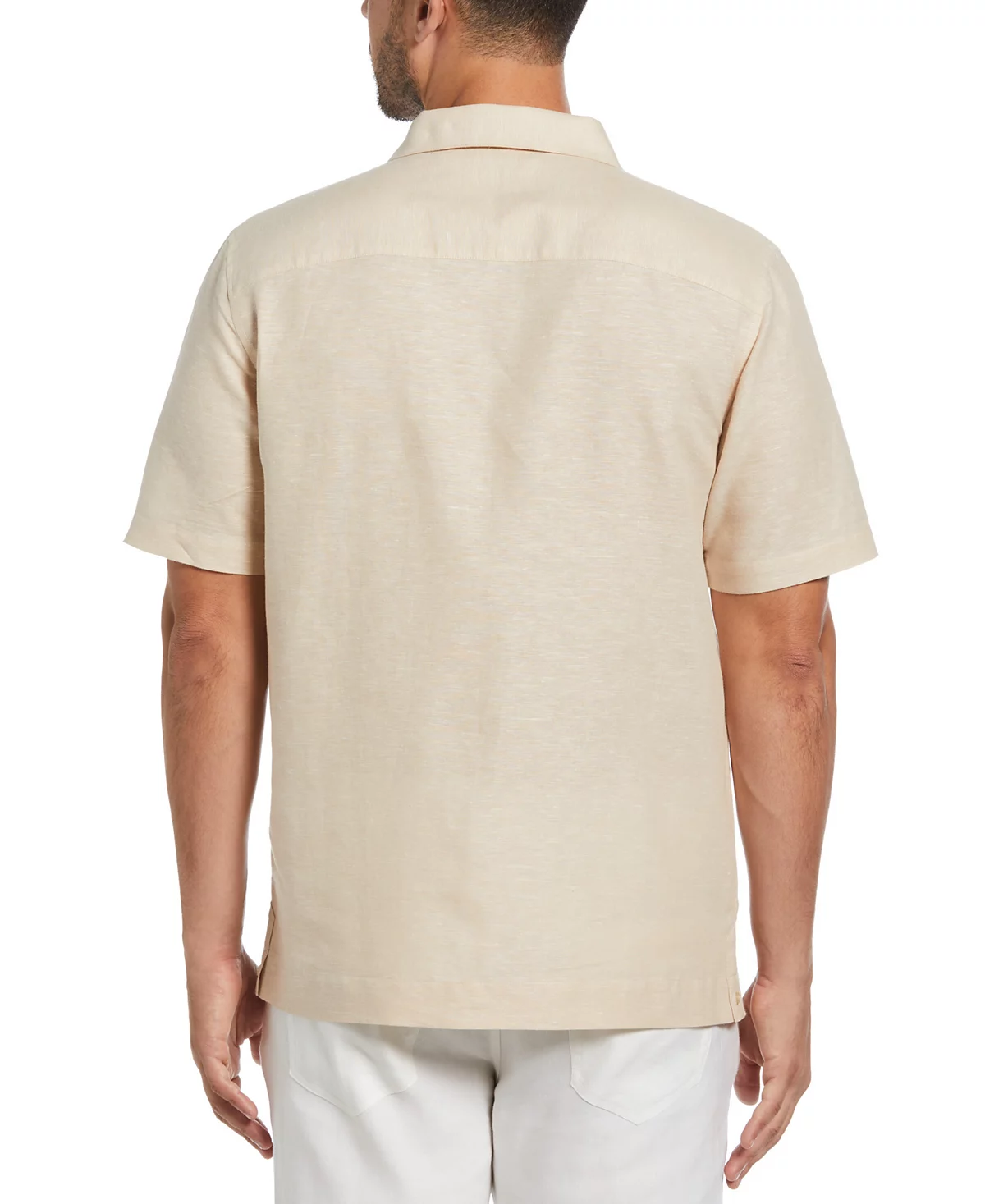 Cubavera Mens Big - Tall Embroidered Two-Pocket Short Sleeve Button-Front Guayabera Shirt 9490₽