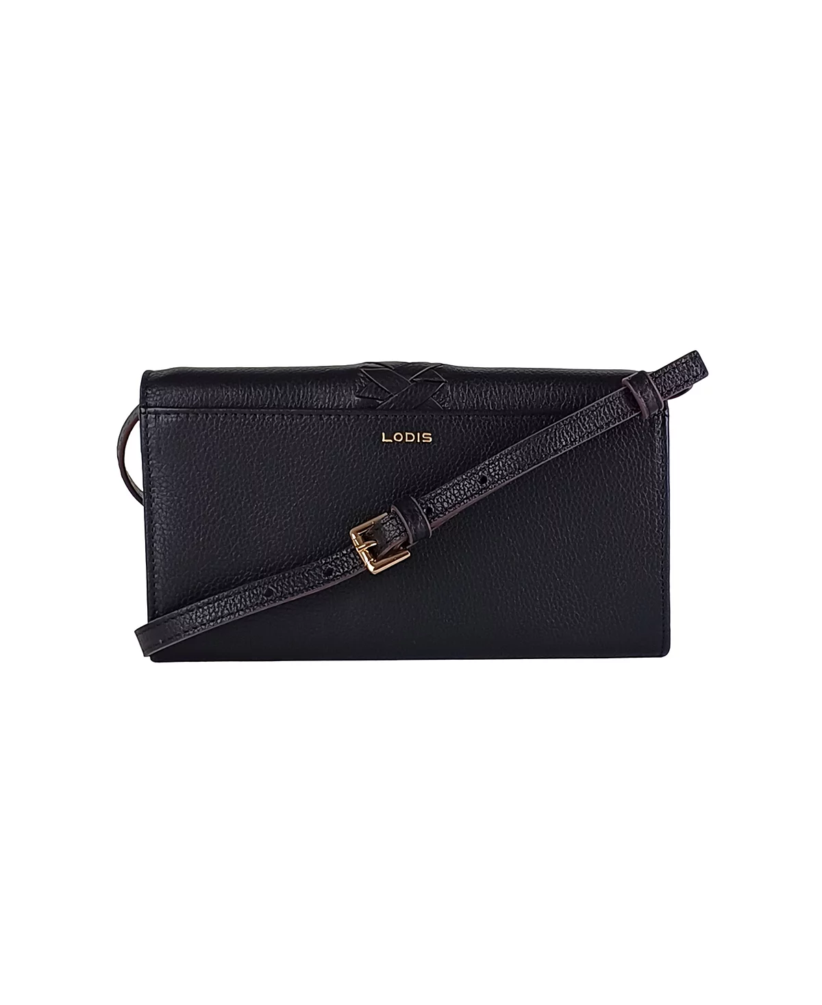 LODIS Leather Details Traveler Bag