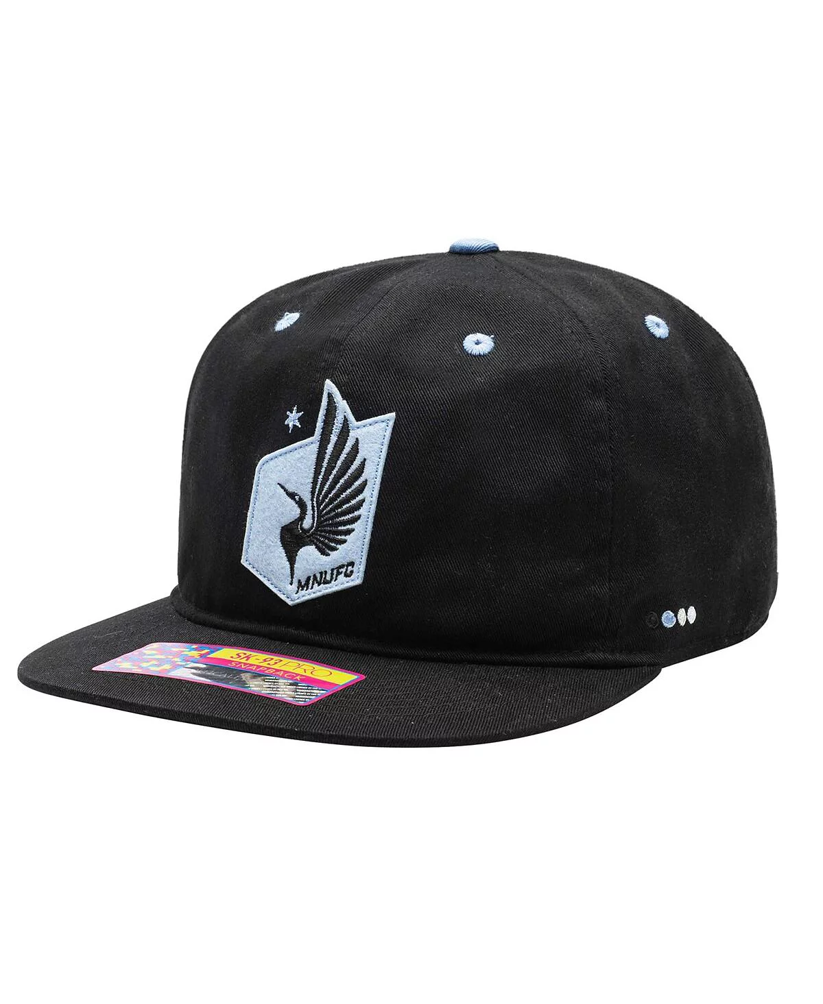 Fan Ink Mens Minnesota United FC Black Bankroll Snapback Hat 7990₽
