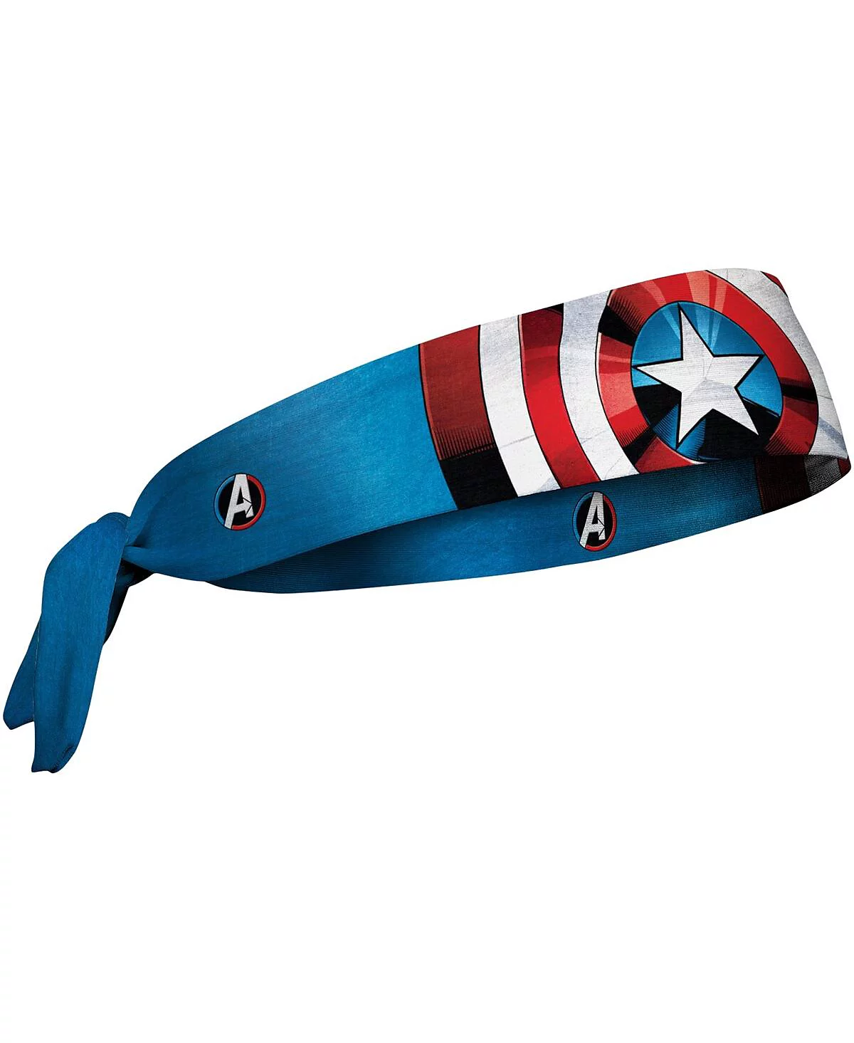 JUNK Brands Men's and Women's Captain America Shield Tie Headband