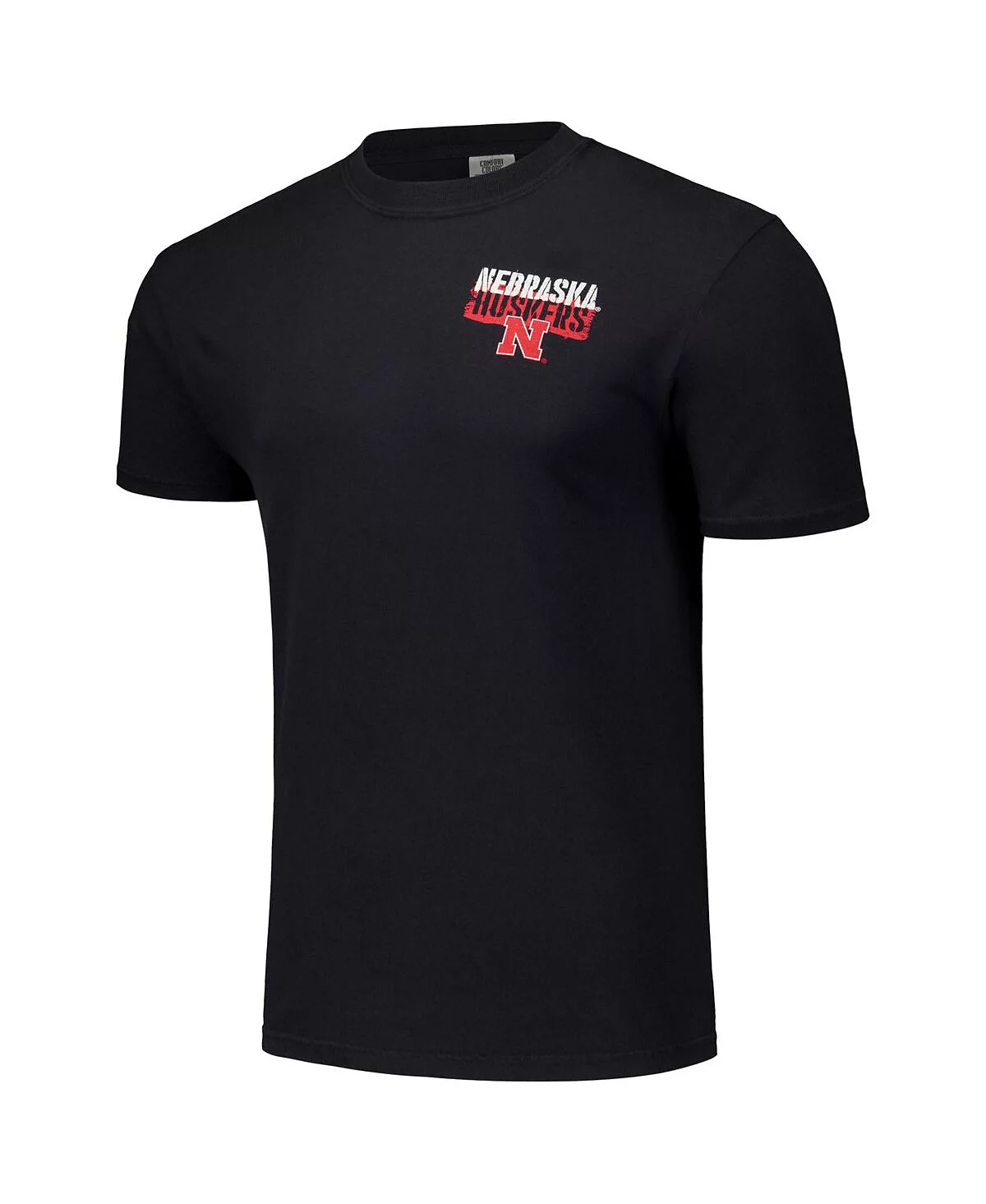 Image One Men's and Women's Black Nebraska Huskers Hyper Local Black Shirts T-Shirt