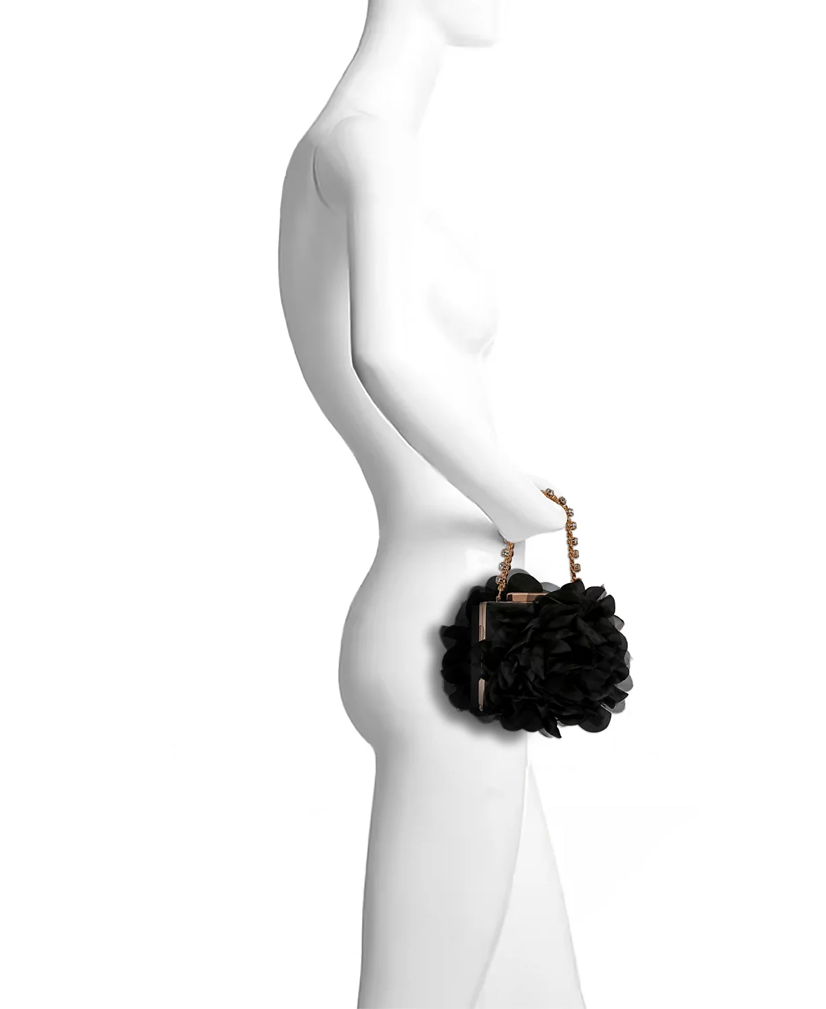 Womans Natasha Floral Lift Clasp Box Clutch 17890₽