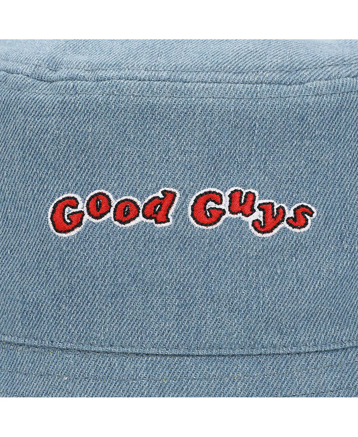Chucky Men's Good Guys Denim and Roller Print Reversible Bucket Hat