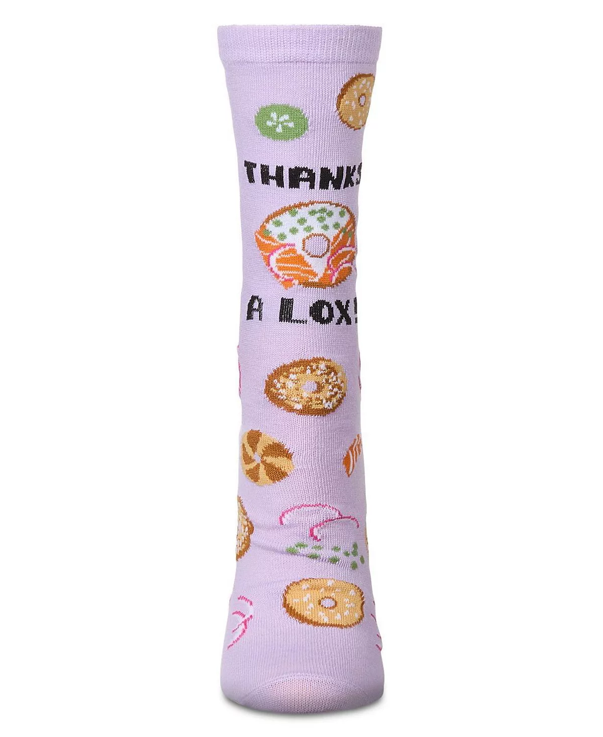 Thanks A Lox Greeting Card Crew Socks 2690₽