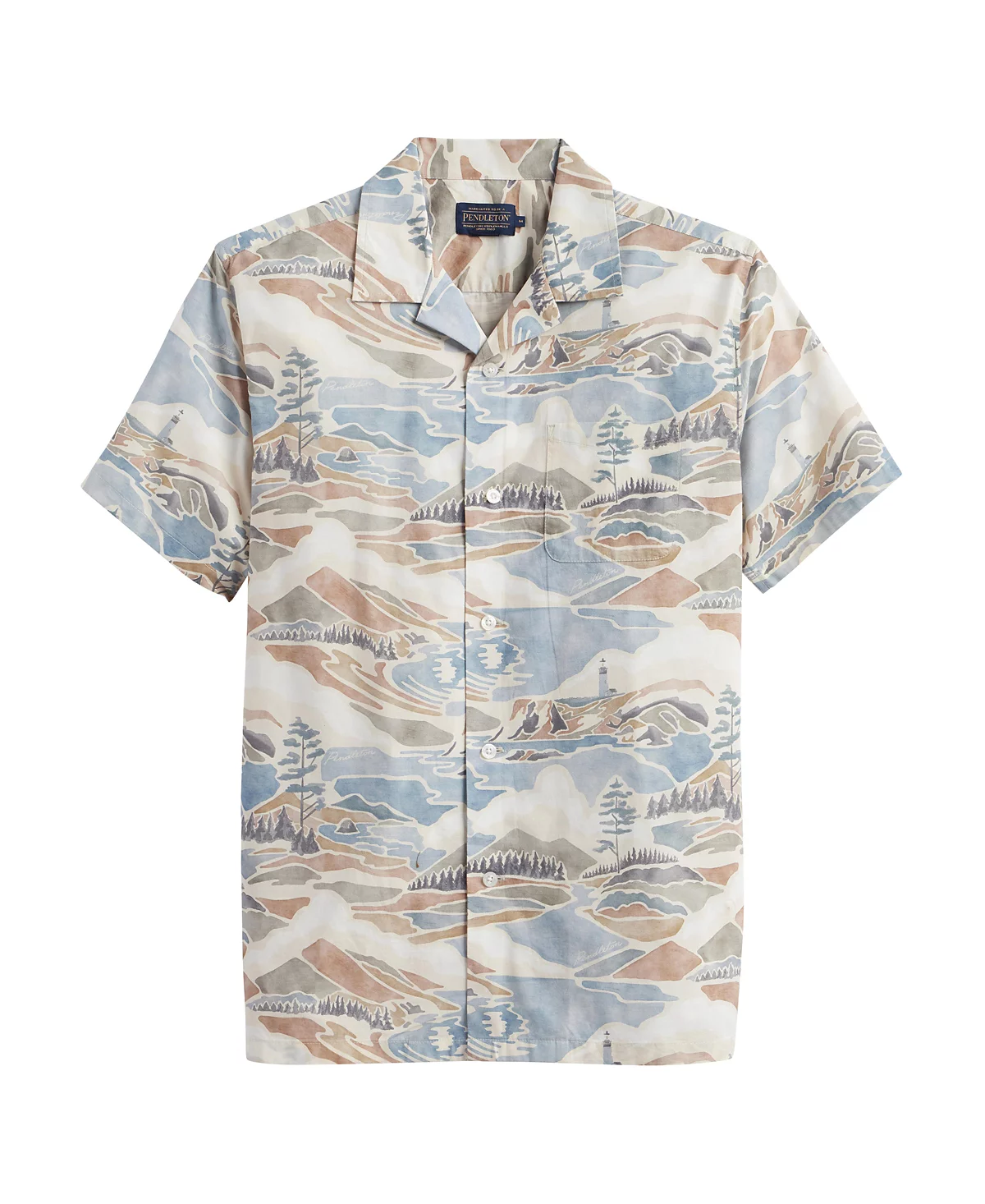 Pendleton Mens Aloha Cotton Camp Shirt 16990₽