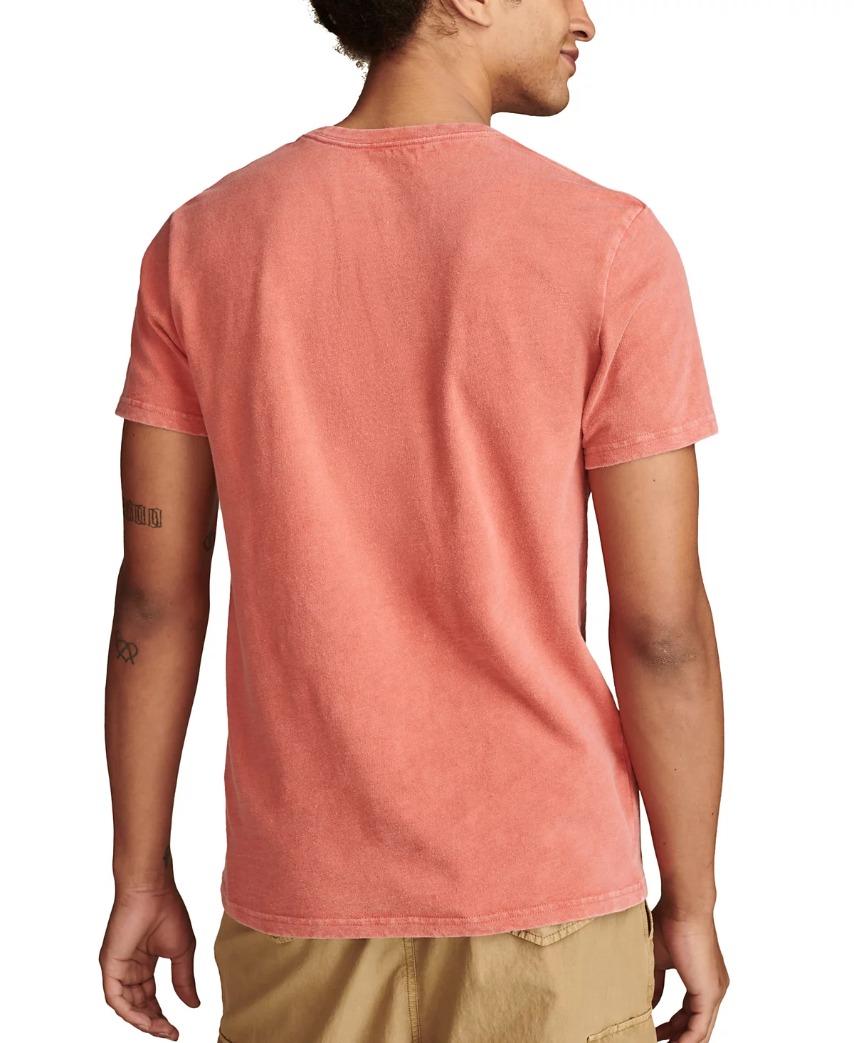 Lucky Brand Mens Rolling Stones Short Sleeve Crewneck Graphic T-Shirt 2990₽