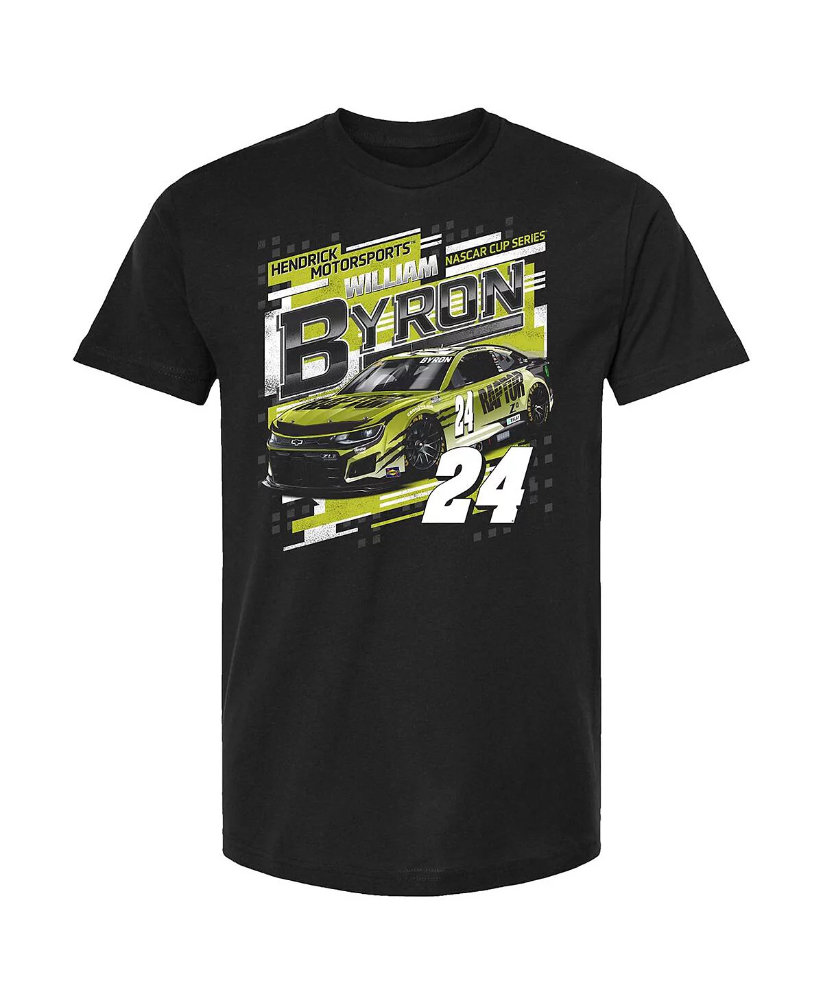 Hendrick Motorsports Team Collection Mens Black William Byron Draft T-Shirt 5290₽