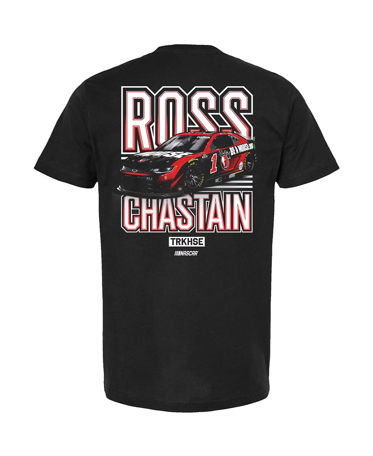 Trackhouse Racing Team Collection Men's Black Ross Chastain Car T-Shirt